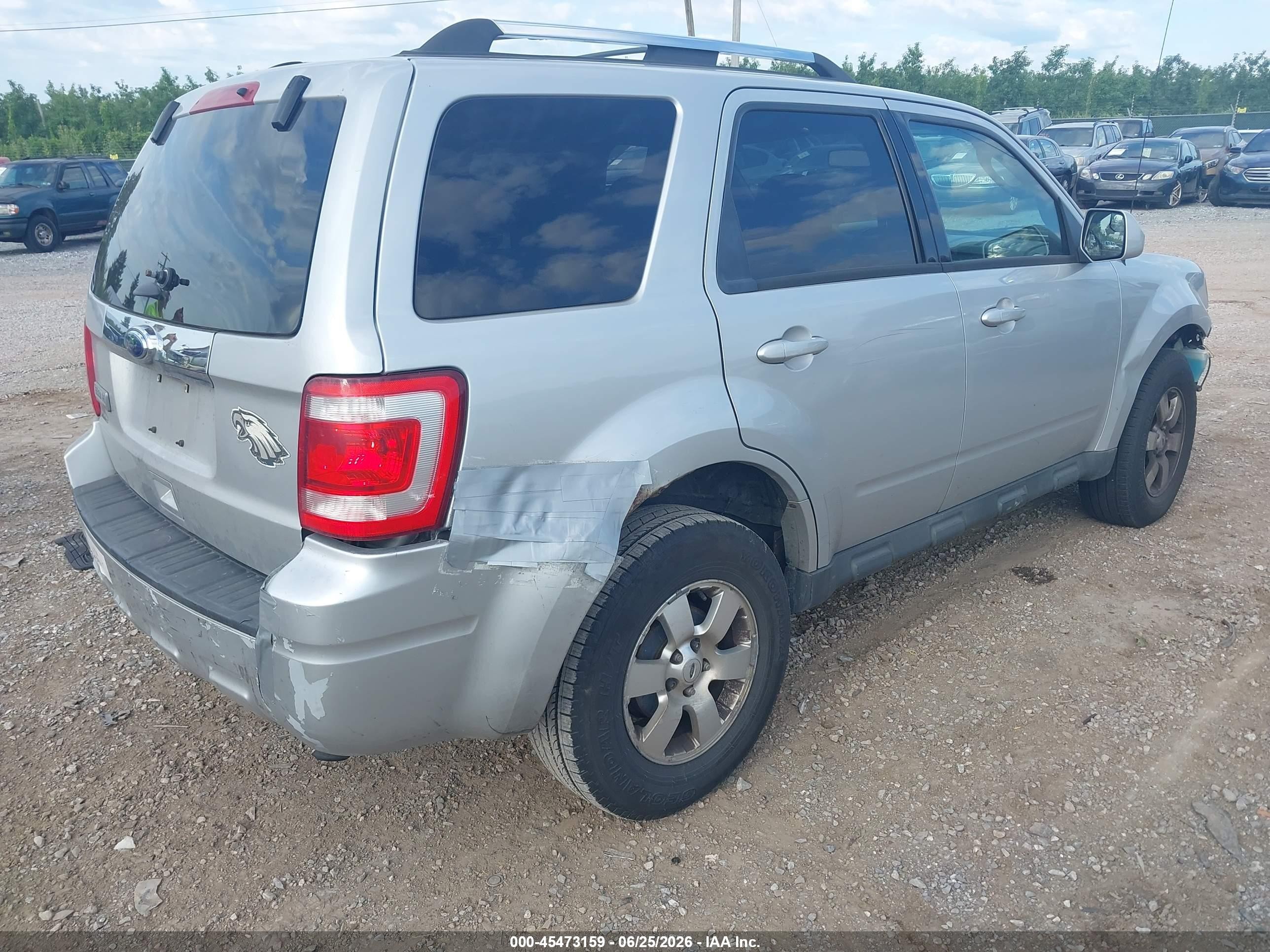 2012 Ford Escape Limited Gray vin: 1FMCU9EG5CKA36699