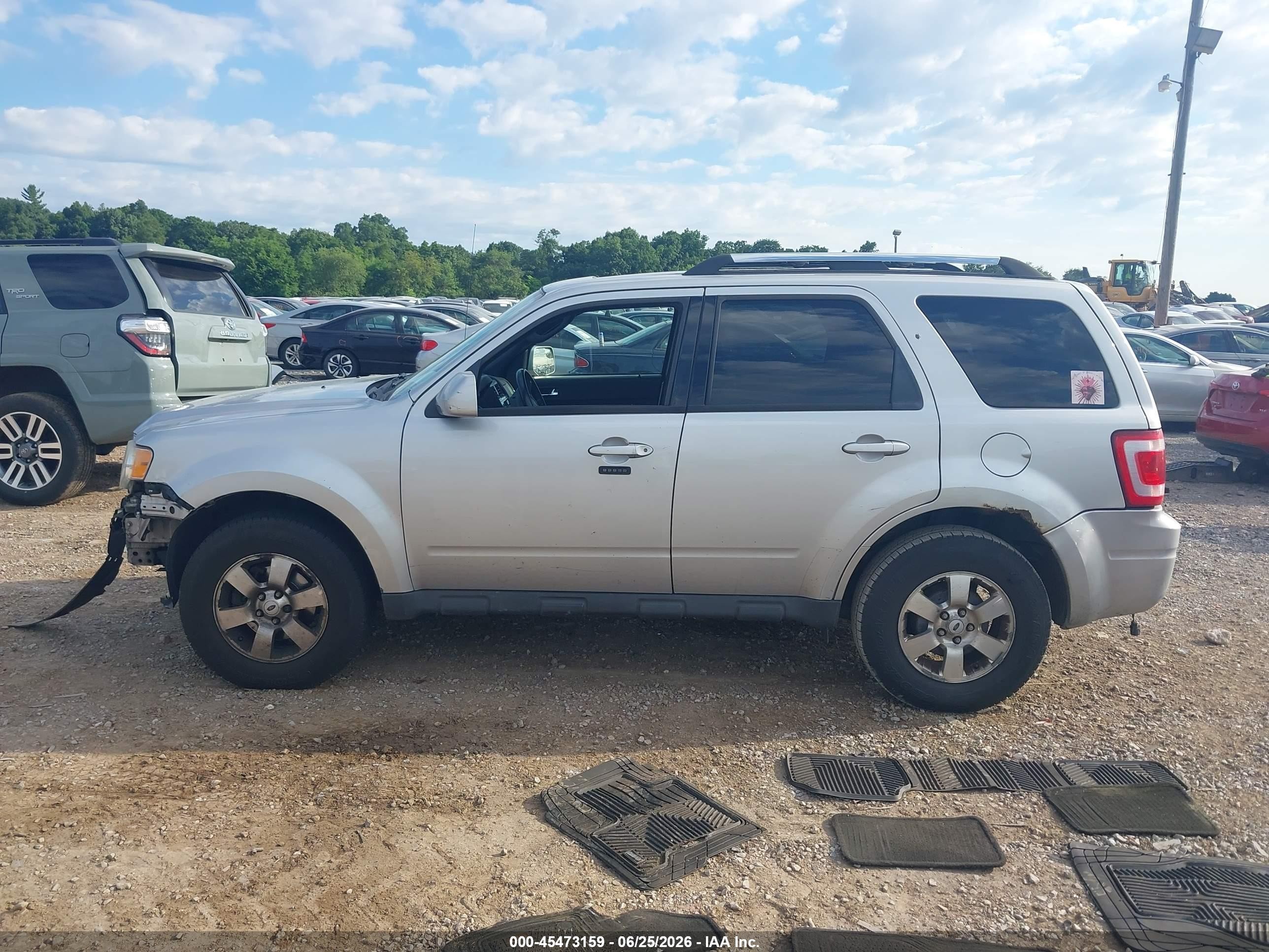 2012 Ford Escape Limited Gray vin: 1FMCU9EG5CKA36699