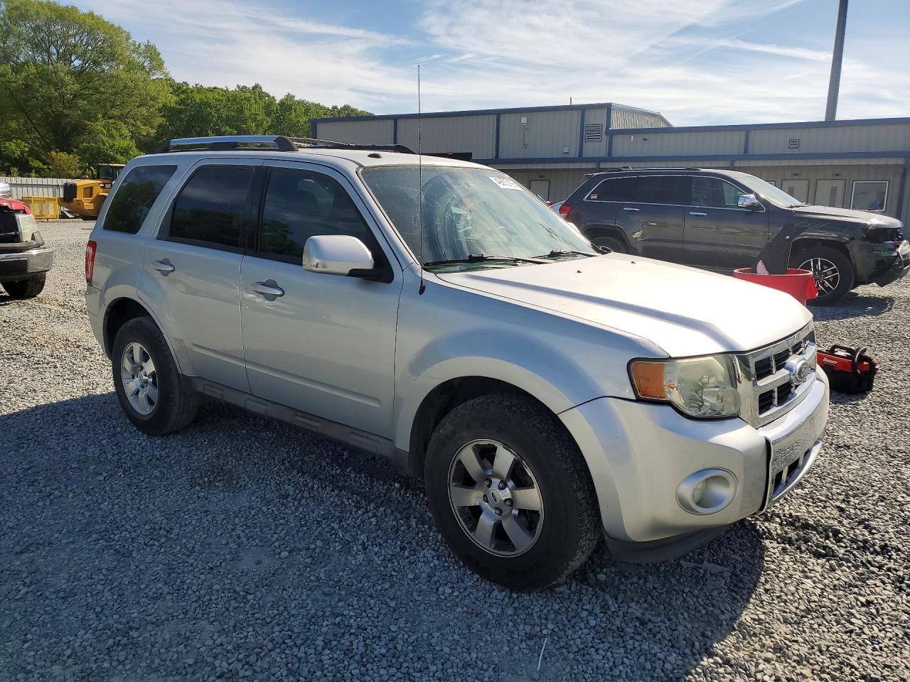 2012 Ford Escape Limited Silver vin: 1FMCU9EG5CKA48657