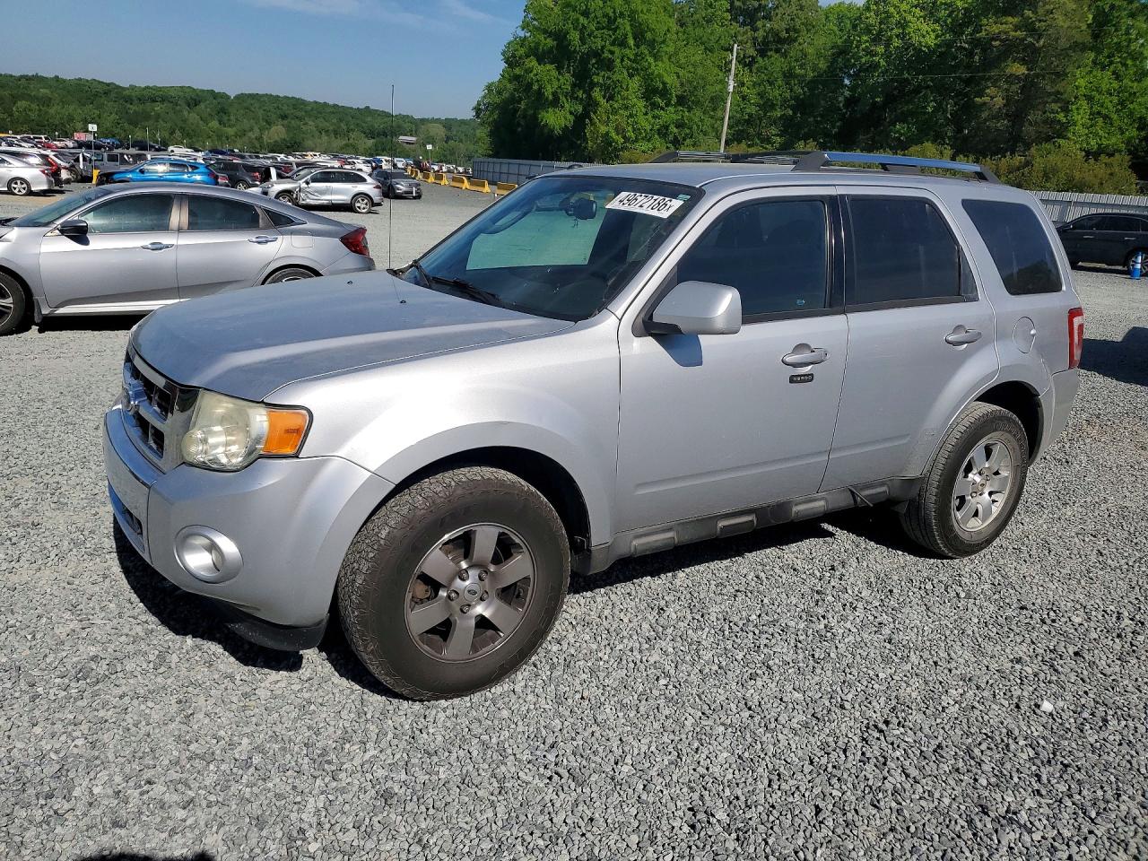2012 Ford Escape Limited Silver vin: 1FMCU9EG5CKA48657