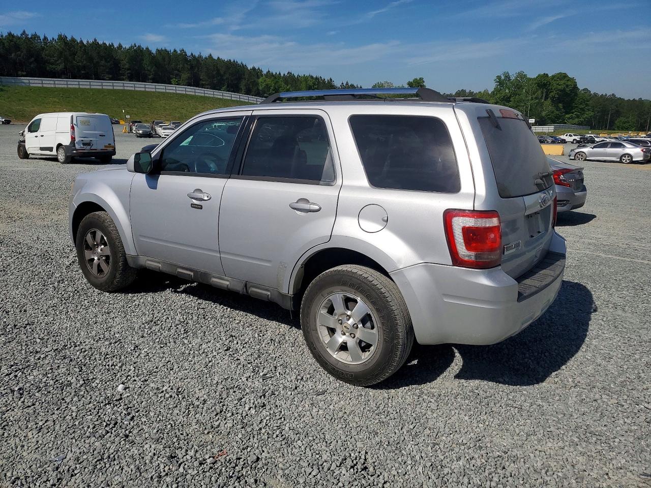 2012 Ford Escape Limited Silver vin: 1FMCU9EG5CKA48657
