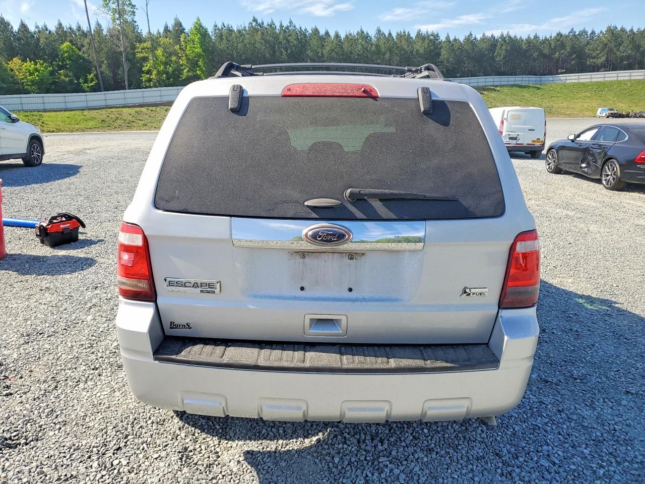 2012 Ford Escape Limited Silver vin: 1FMCU9EG5CKA48657