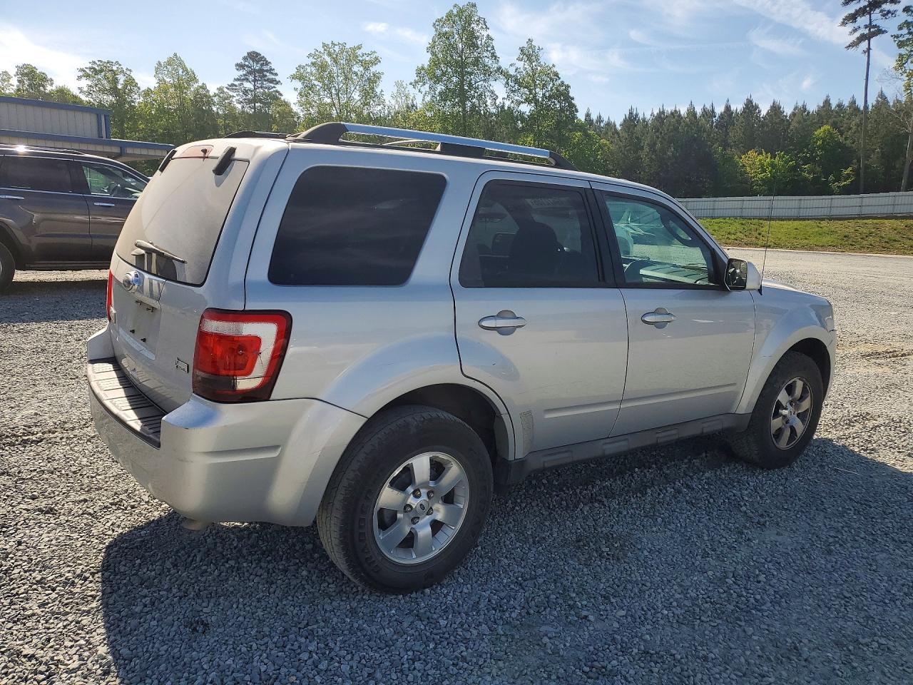 2012 Ford Escape Limited Silver vin: 1FMCU9EG5CKA48657