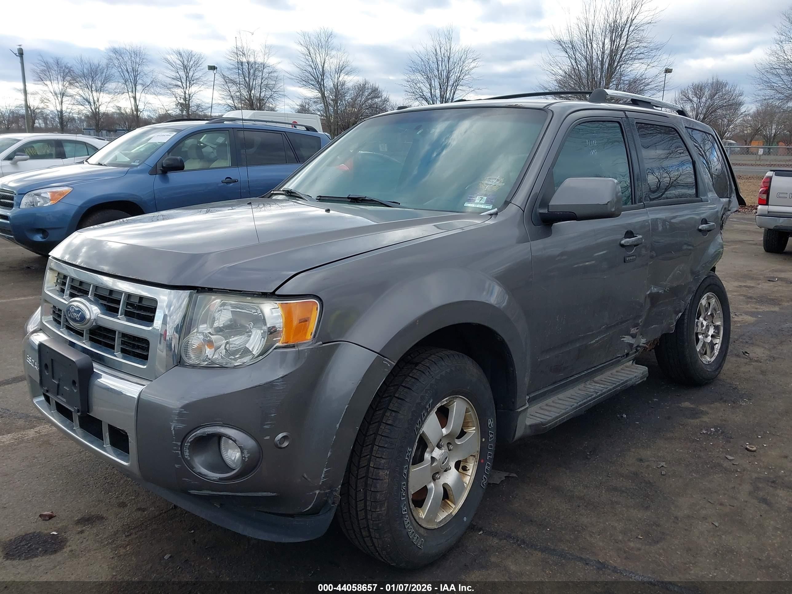 2012 Ford Escape Limited Gray vin: 1FMCU9EG5CKA63434