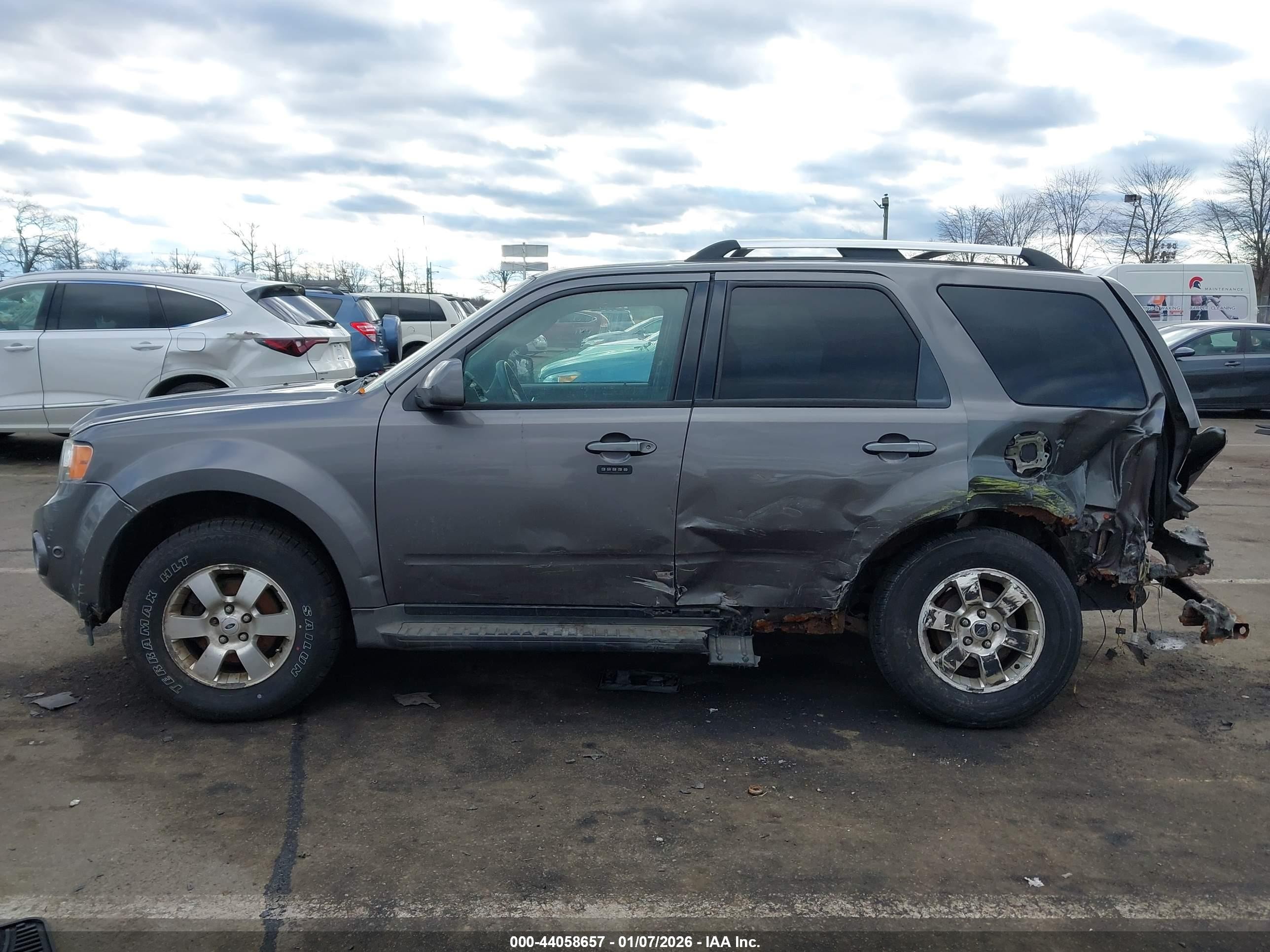 2012 Ford Escape Limited Gray vin: 1FMCU9EG5CKA63434
