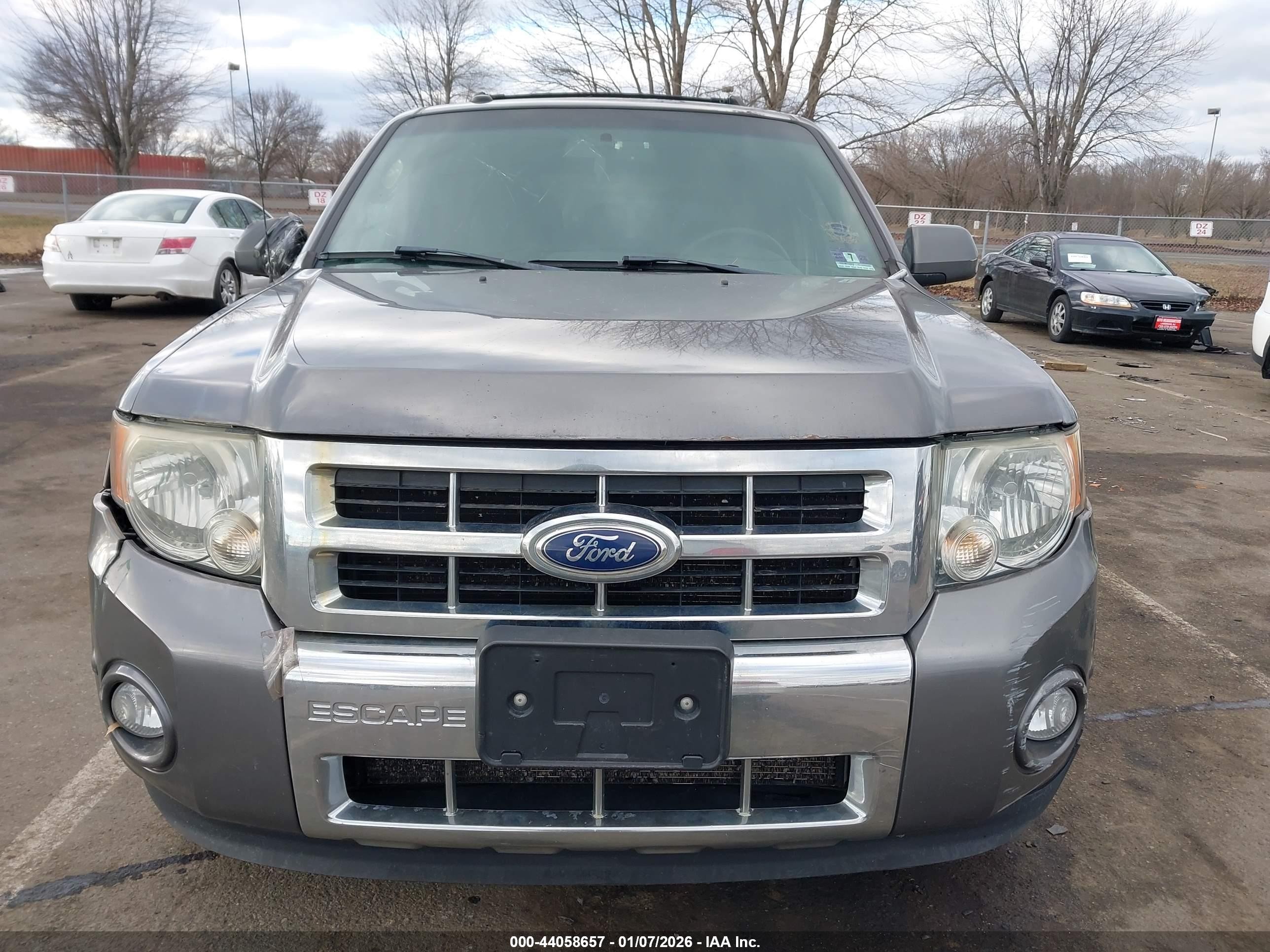 2012 Ford Escape Limited Gray vin: 1FMCU9EG5CKA63434
