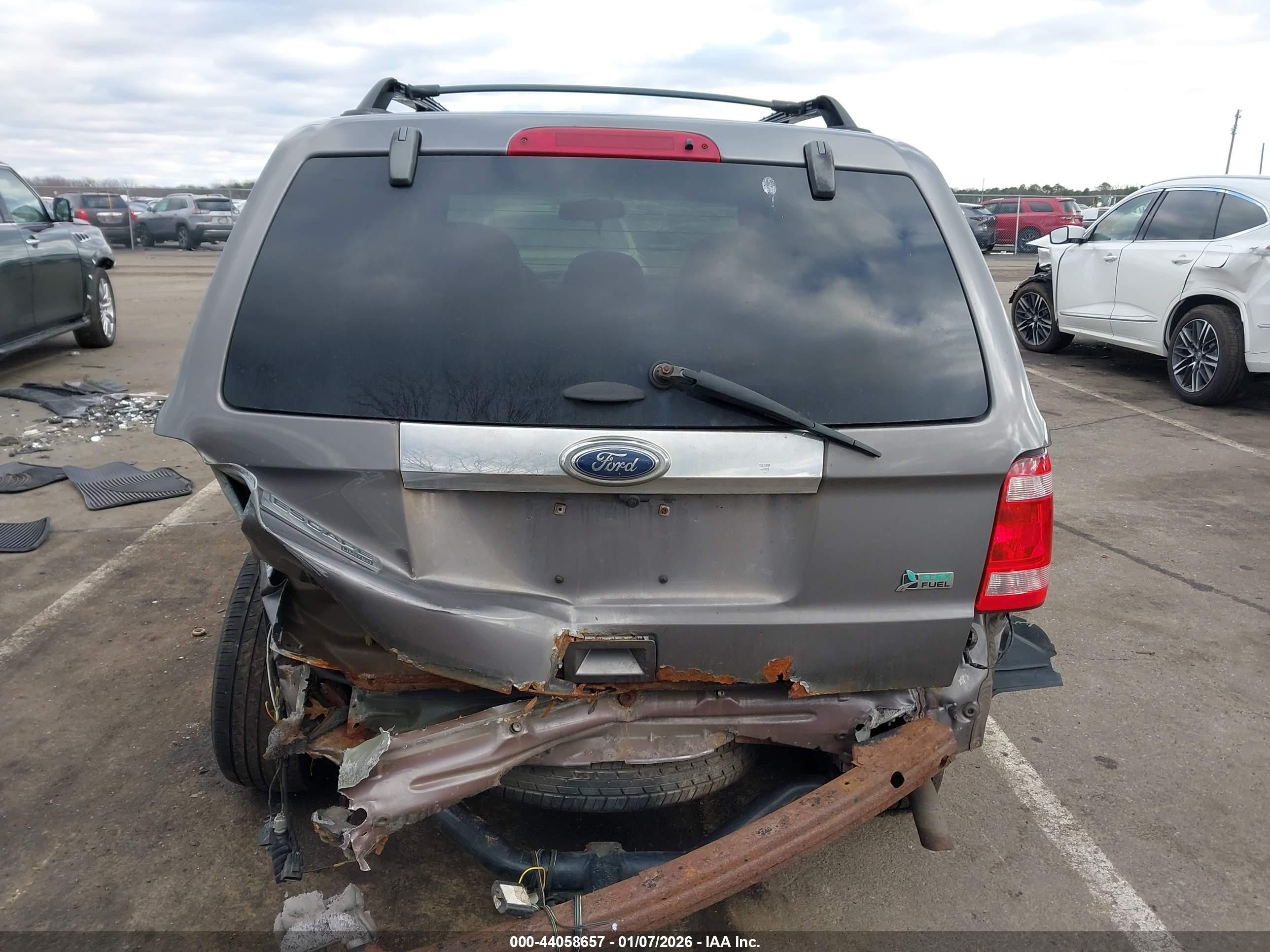 2012 Ford Escape Limited Gray vin: 1FMCU9EG5CKA63434