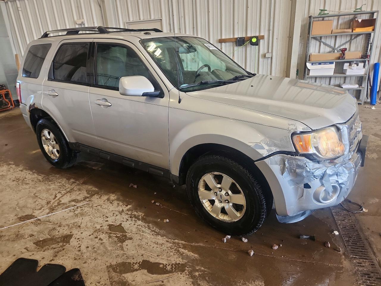 2012 Ford Escape Limited Silver vin: 1FMCU9EG5CKB67325