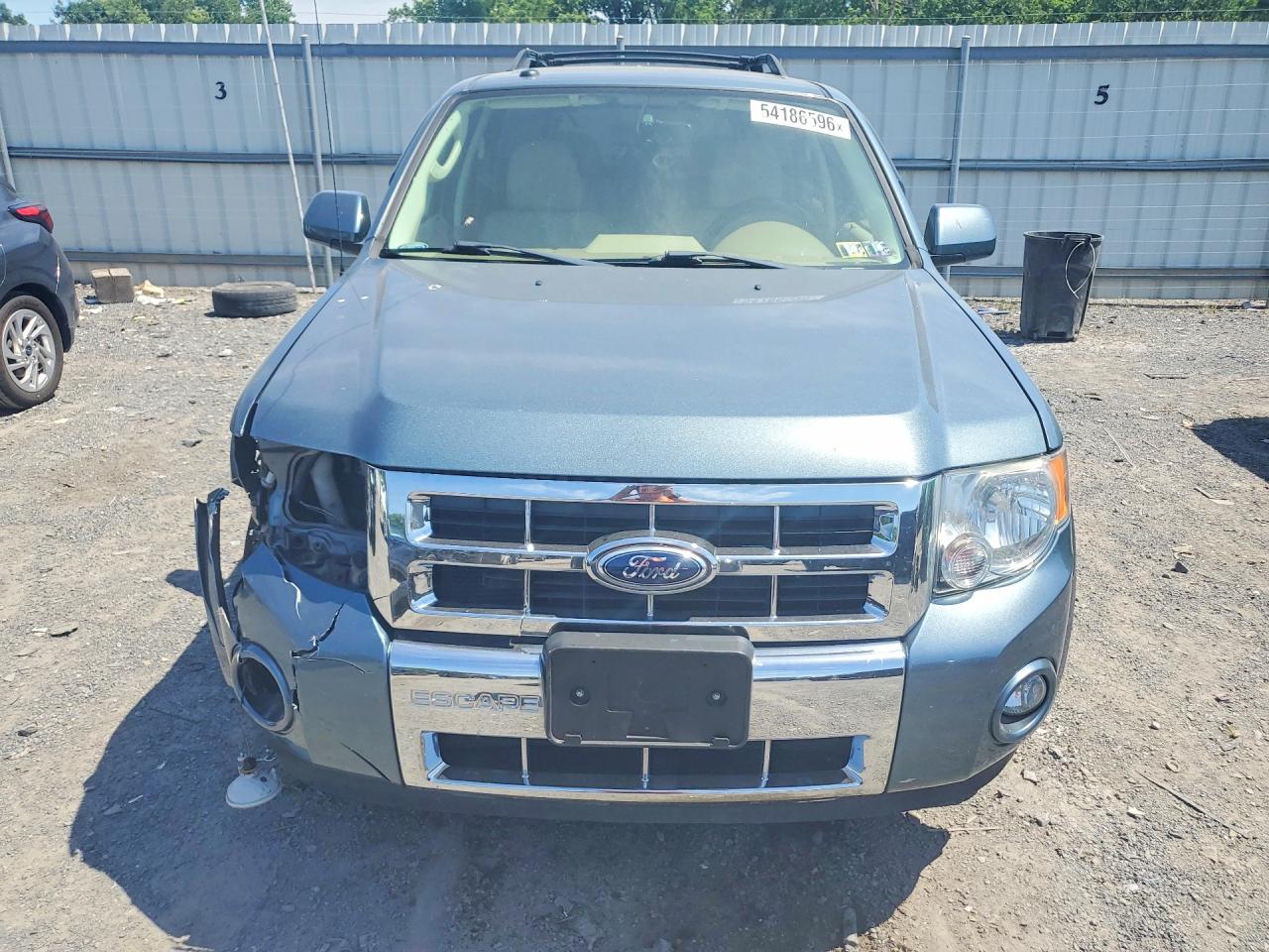 2012 Ford Escape Limited Blue vin: 1FMCU9EG5CKB87381