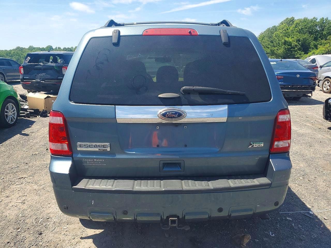 2012 Ford Escape Limited Blue vin: 1FMCU9EG5CKB87381