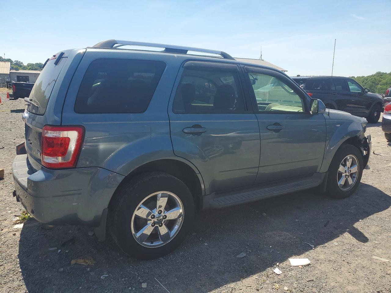 2012 Ford Escape Limited Blue vin: 1FMCU9EG5CKB87381