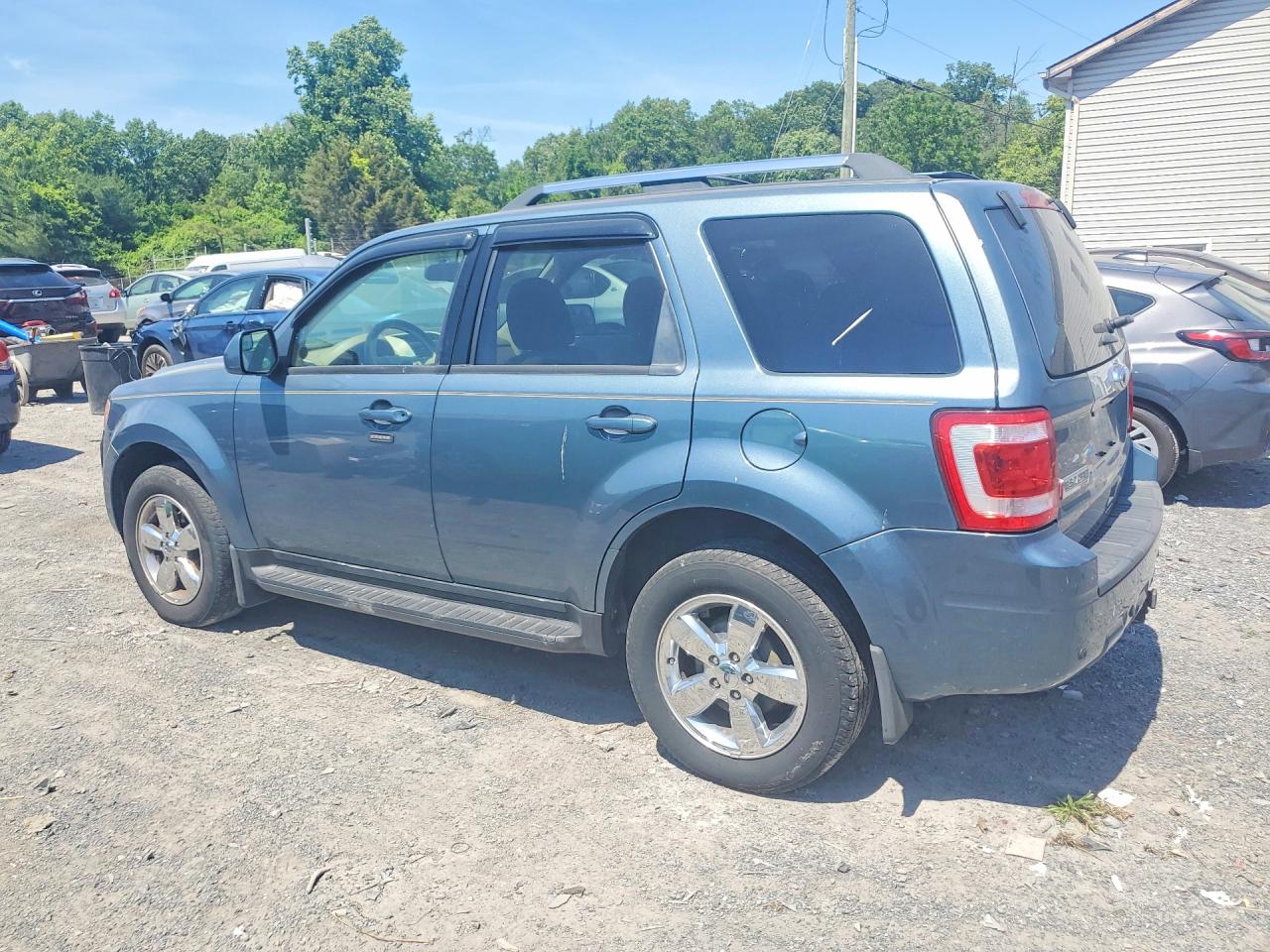 2012 Ford Escape Limited Blue vin: 1FMCU9EG5CKB87381