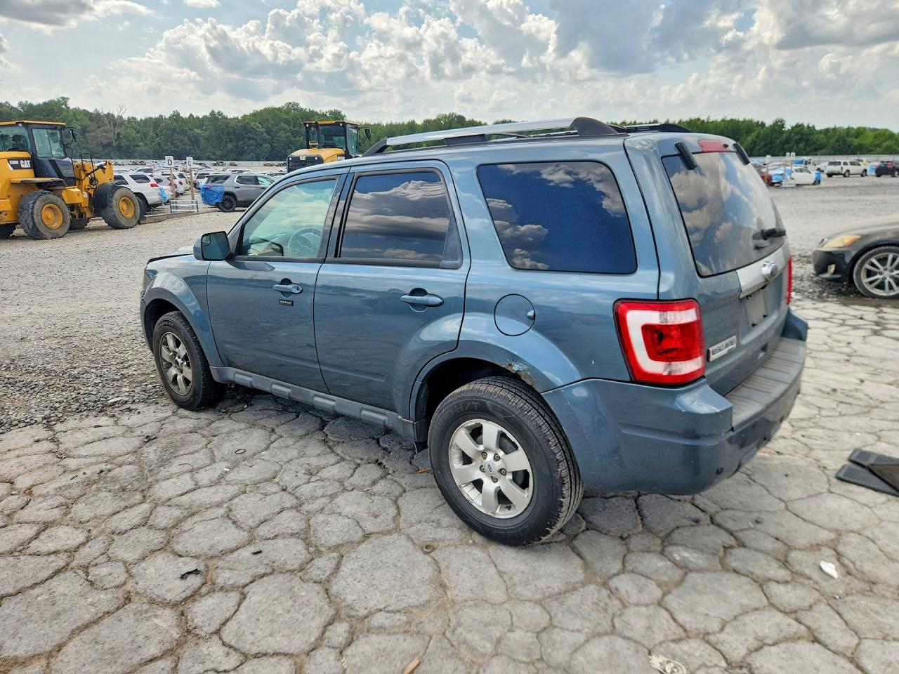 2012 Ford Escape Limited Синий vin: 1FMCU9EG5CKC01649