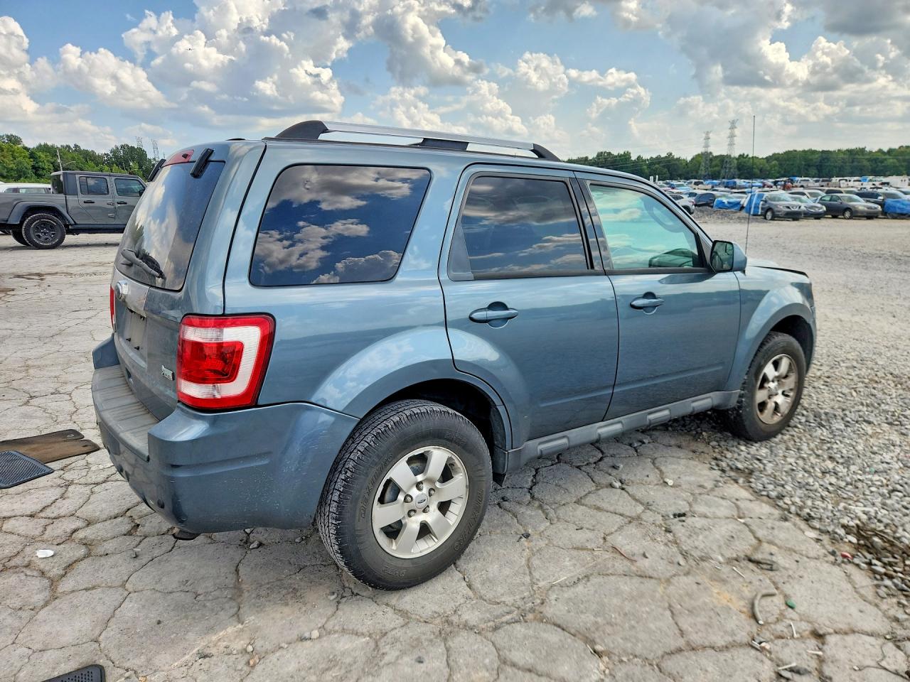 2012 Ford Escape Limited Синий vin: 1FMCU9EG5CKC01649