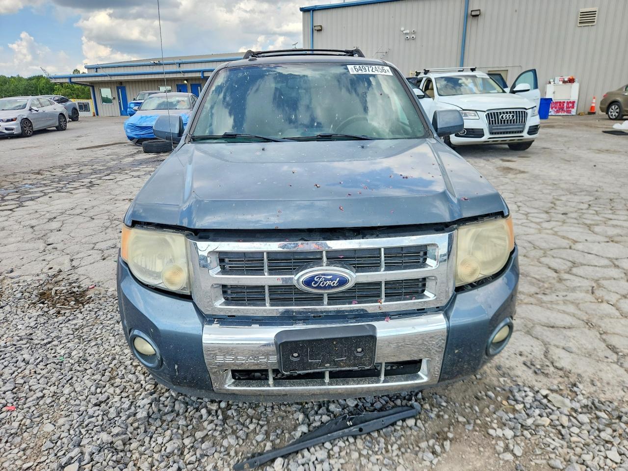 2012 Ford Escape Limited Синий vin: 1FMCU9EG5CKC01649