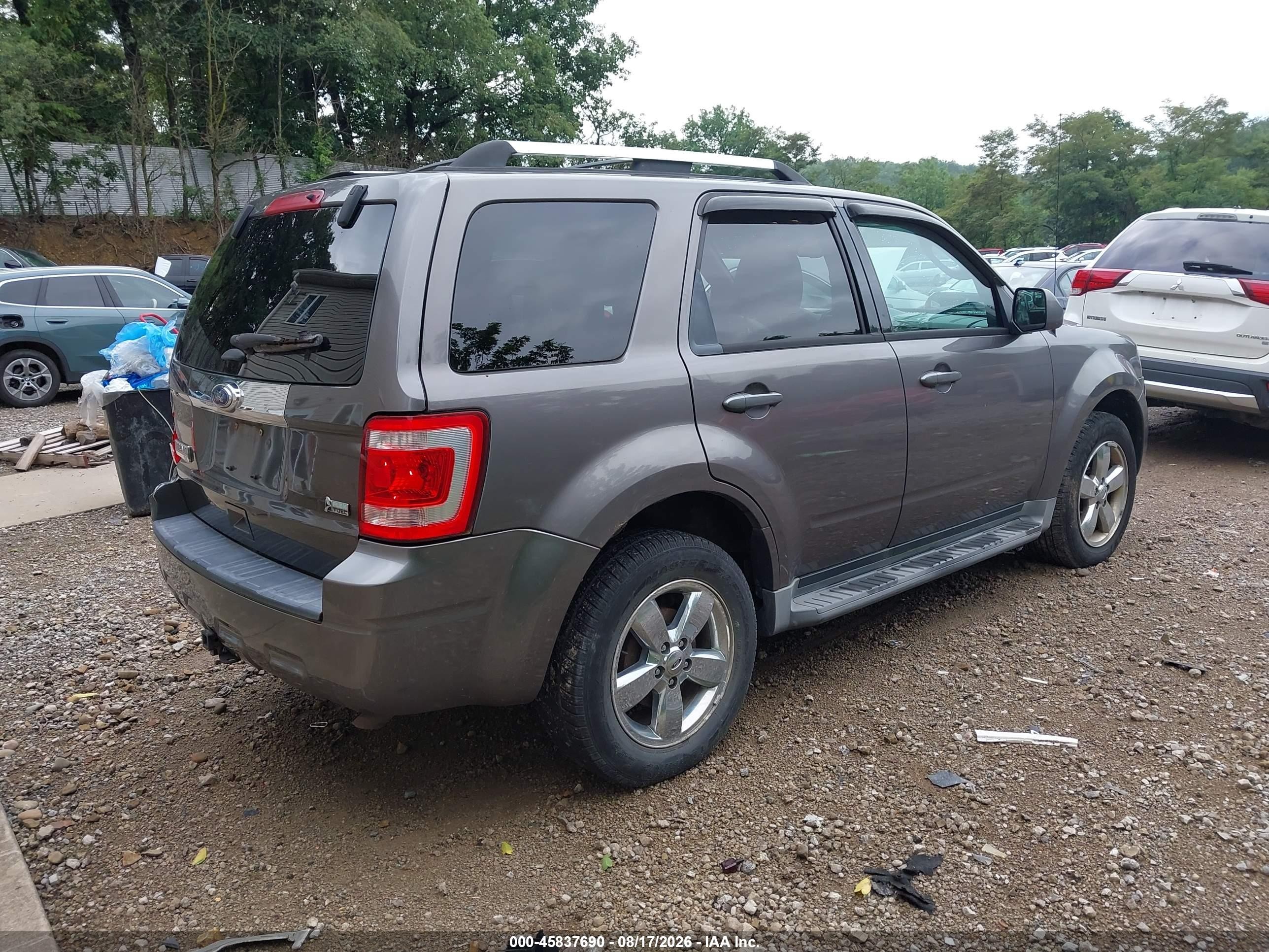 2012 Ford Escape Limited Gray vin: 1FMCU9EG5CKC25417
