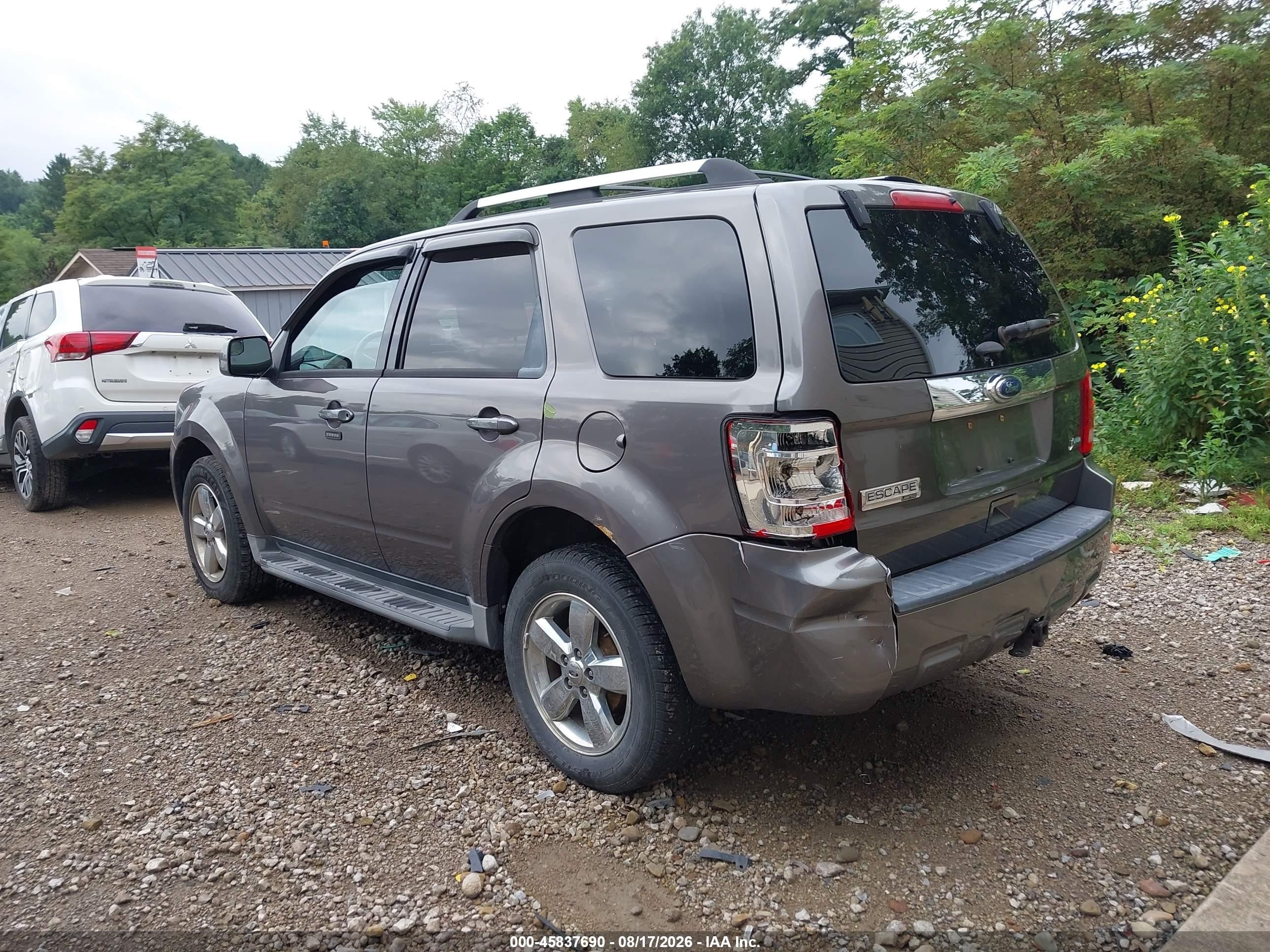 2012 Ford Escape Limited Gray vin: 1FMCU9EG5CKC25417