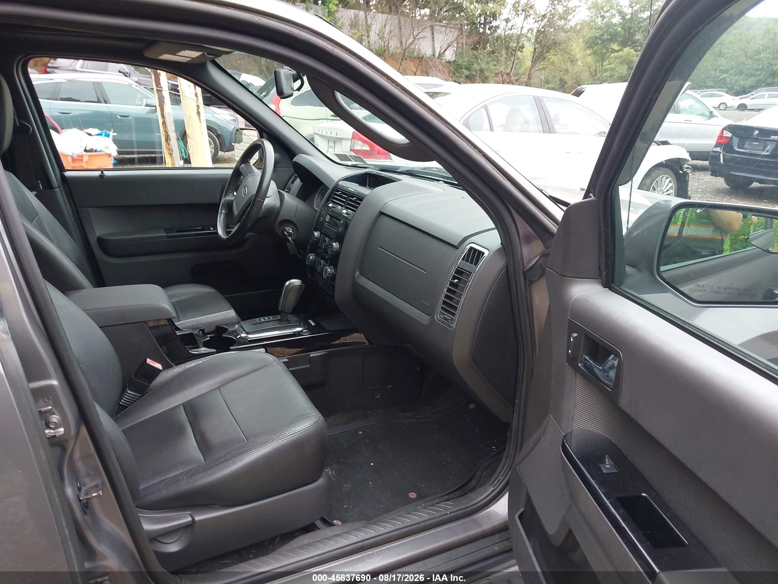 2012 Ford Escape Limited Gray vin: 1FMCU9EG5CKC25417