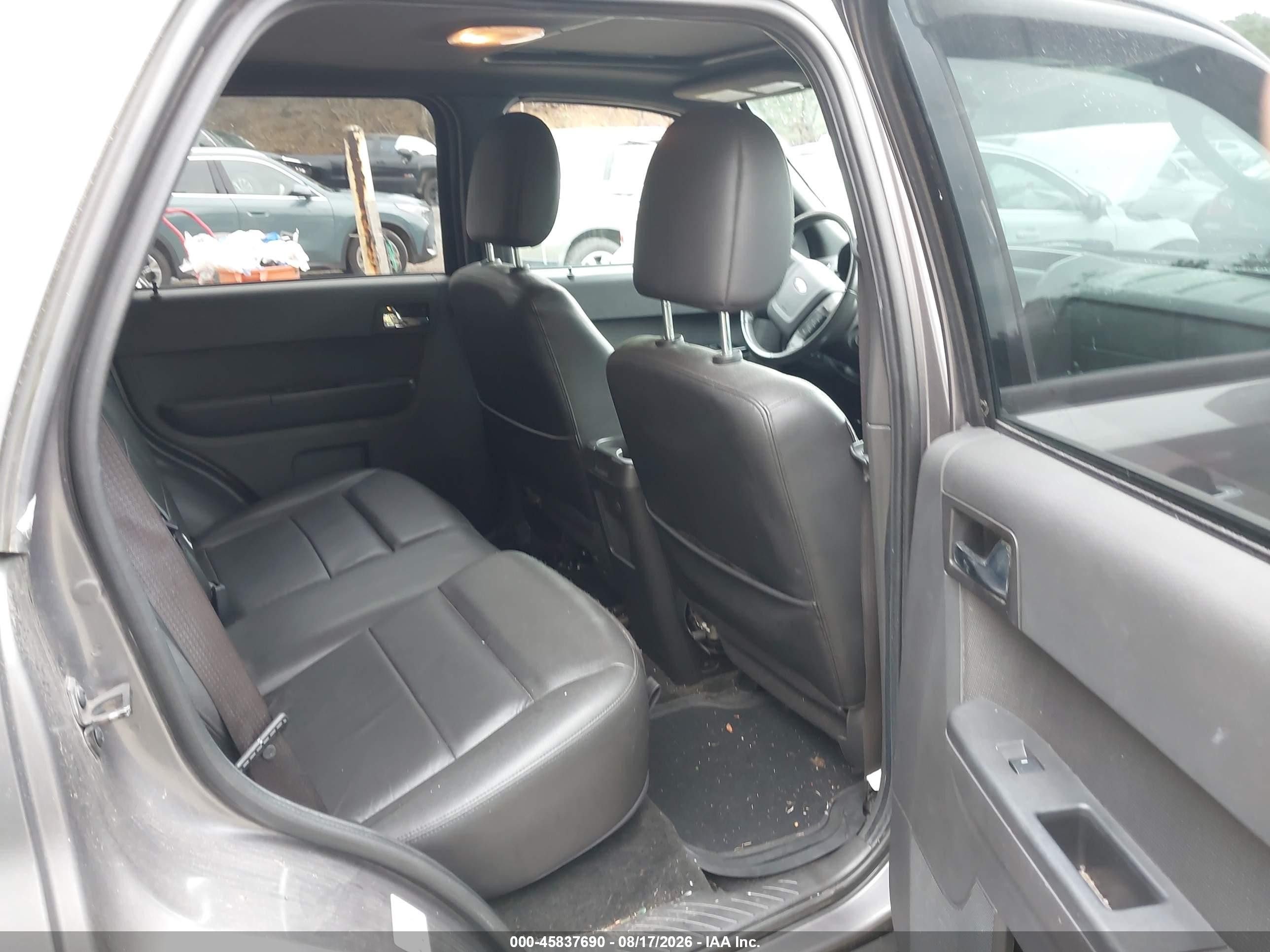 2012 Ford Escape Limited Gray vin: 1FMCU9EG5CKC25417