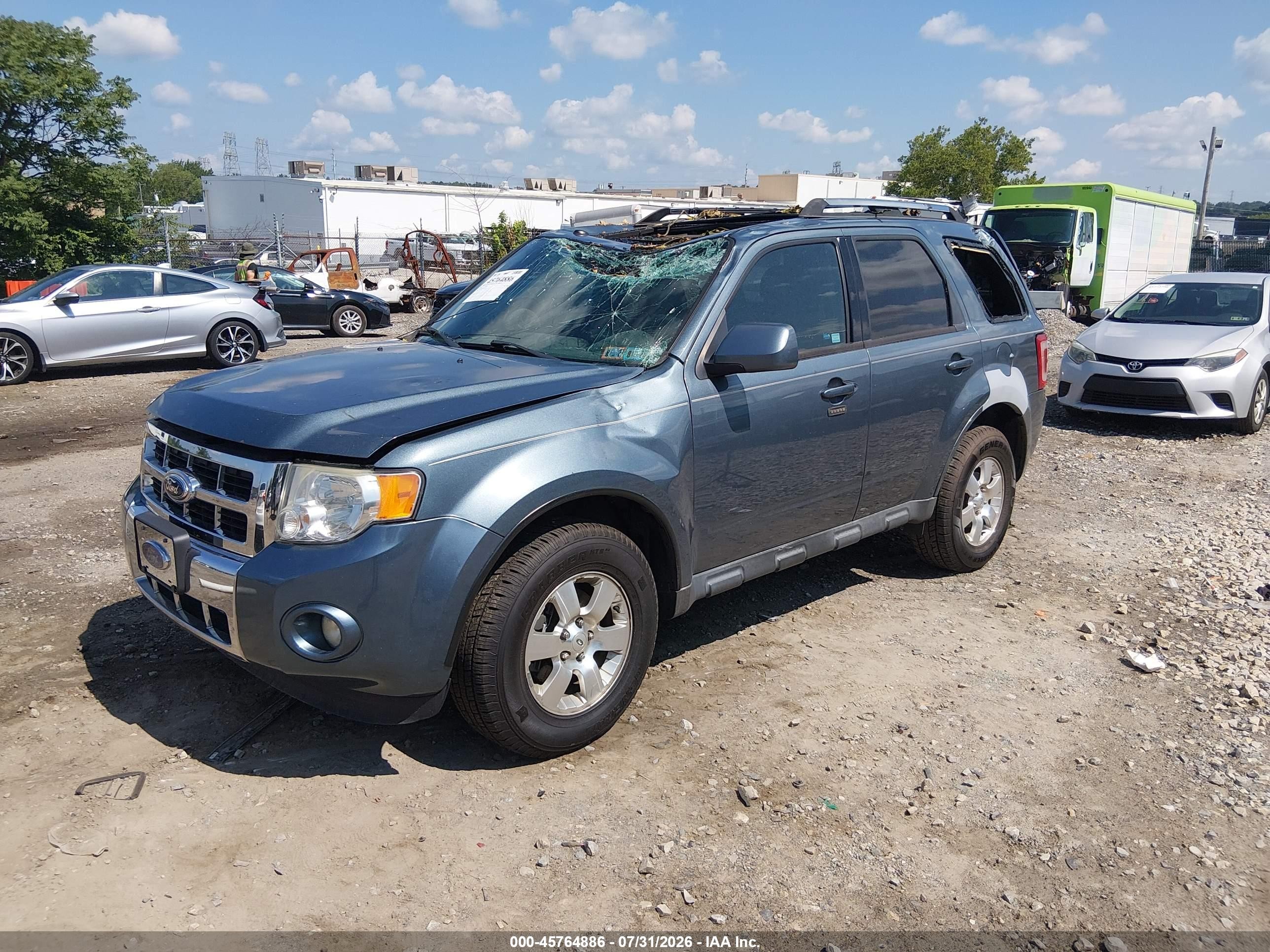 2012 Ford Escape Limited Black vin: 1FMCU9EG5CKC74262