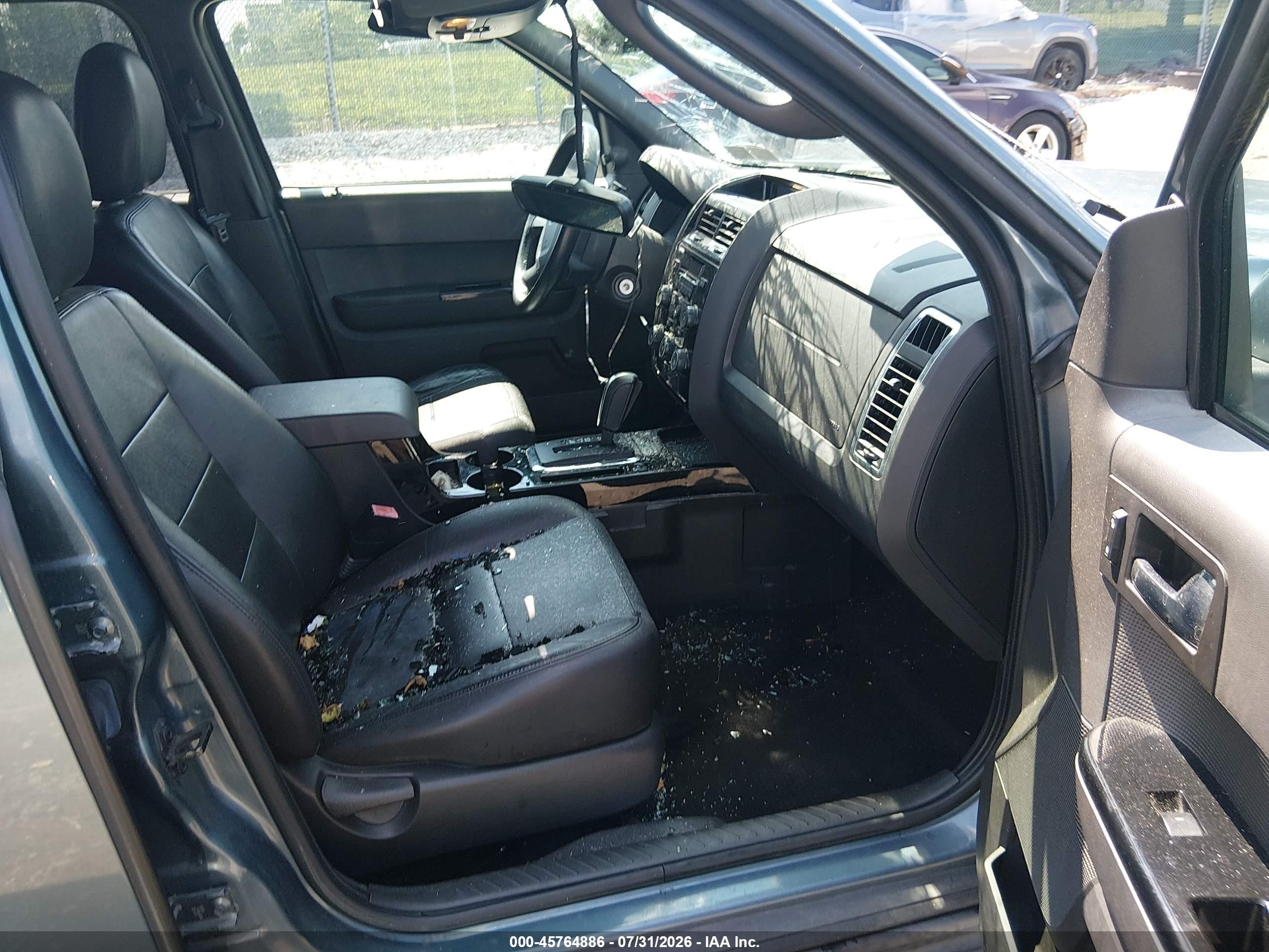 2012 Ford Escape Limited Black vin: 1FMCU9EG5CKC74262
