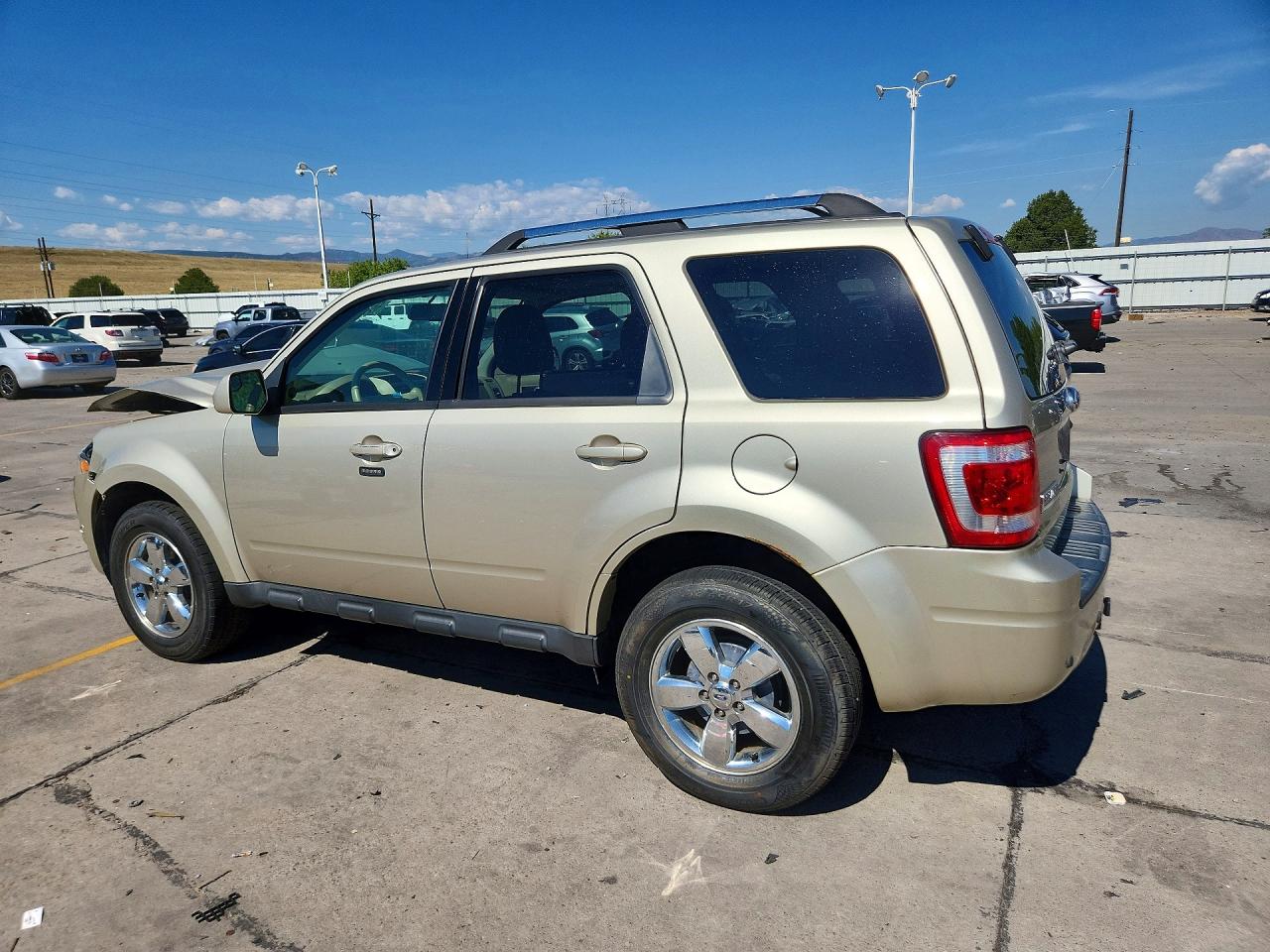 2010 Ford Escape Limited Beige vin: 1FMCU9EG6AKA71183