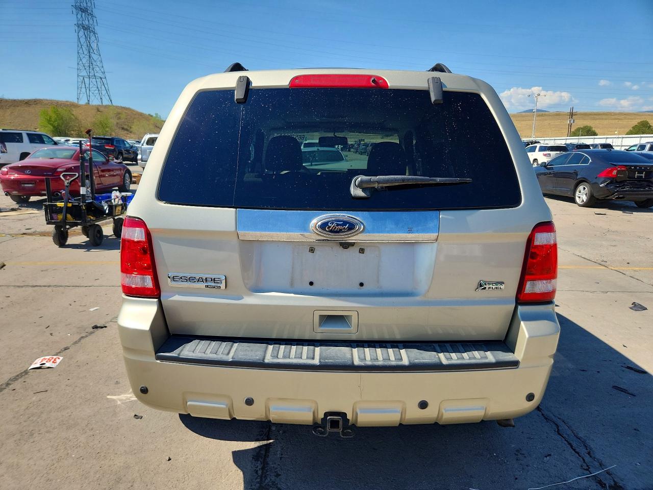 2010 Ford Escape Limited Beige vin: 1FMCU9EG6AKA71183