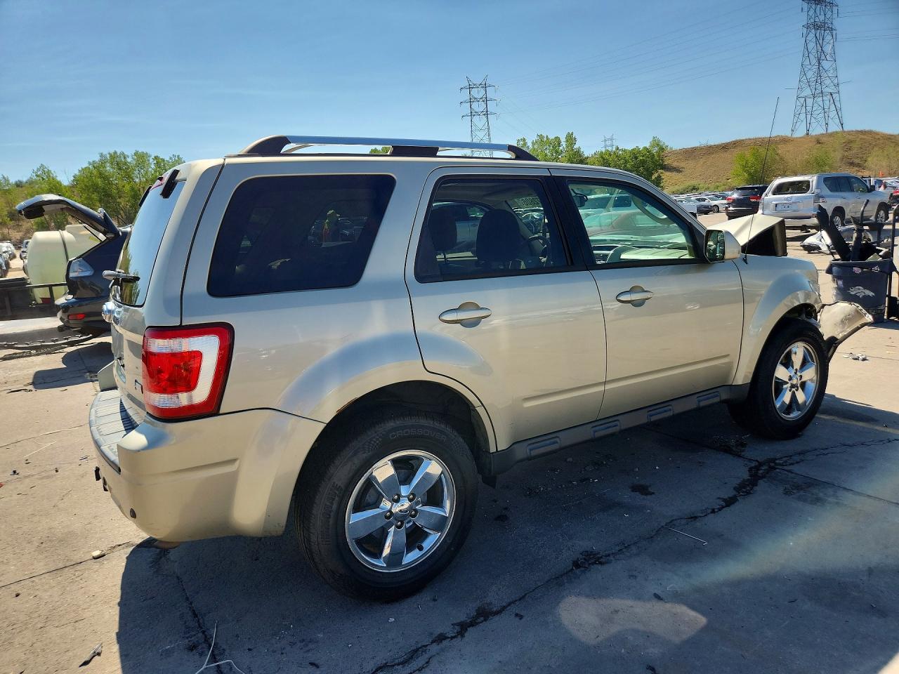 2010 Ford Escape Limited Beige vin: 1FMCU9EG6AKA71183