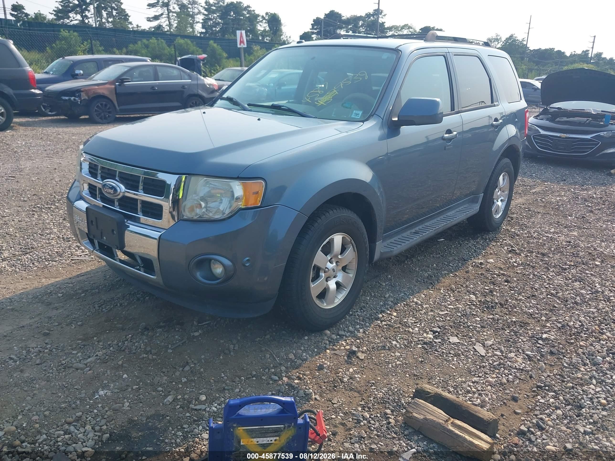 2011 Ford Escape Limited Blue vin: 1FMCU9EG6BKB43226