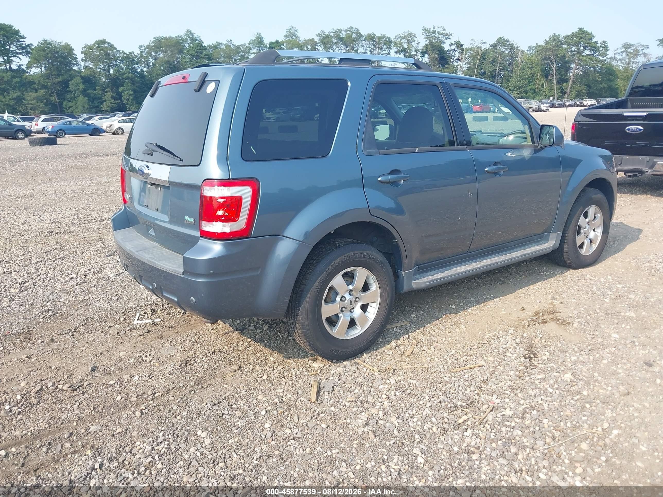 2011 Ford Escape Limited Blue vin: 1FMCU9EG6BKB43226