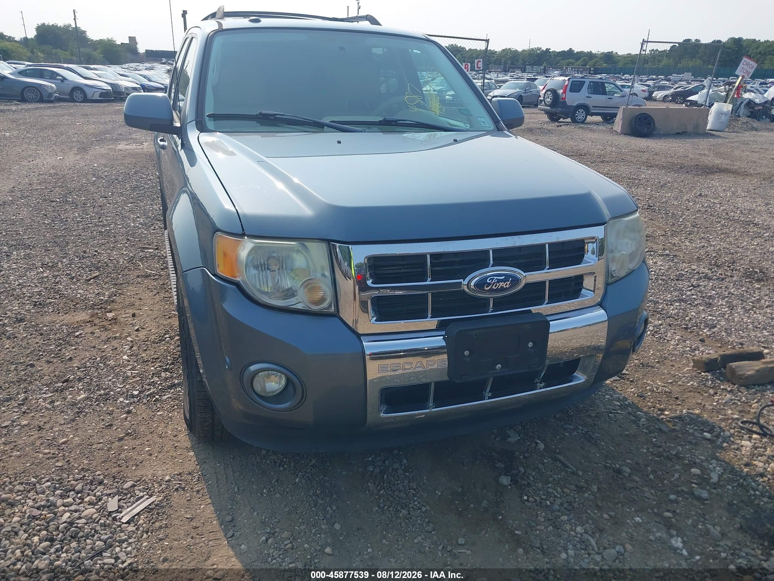 2011 Ford Escape Limited Blue vin: 1FMCU9EG6BKB43226