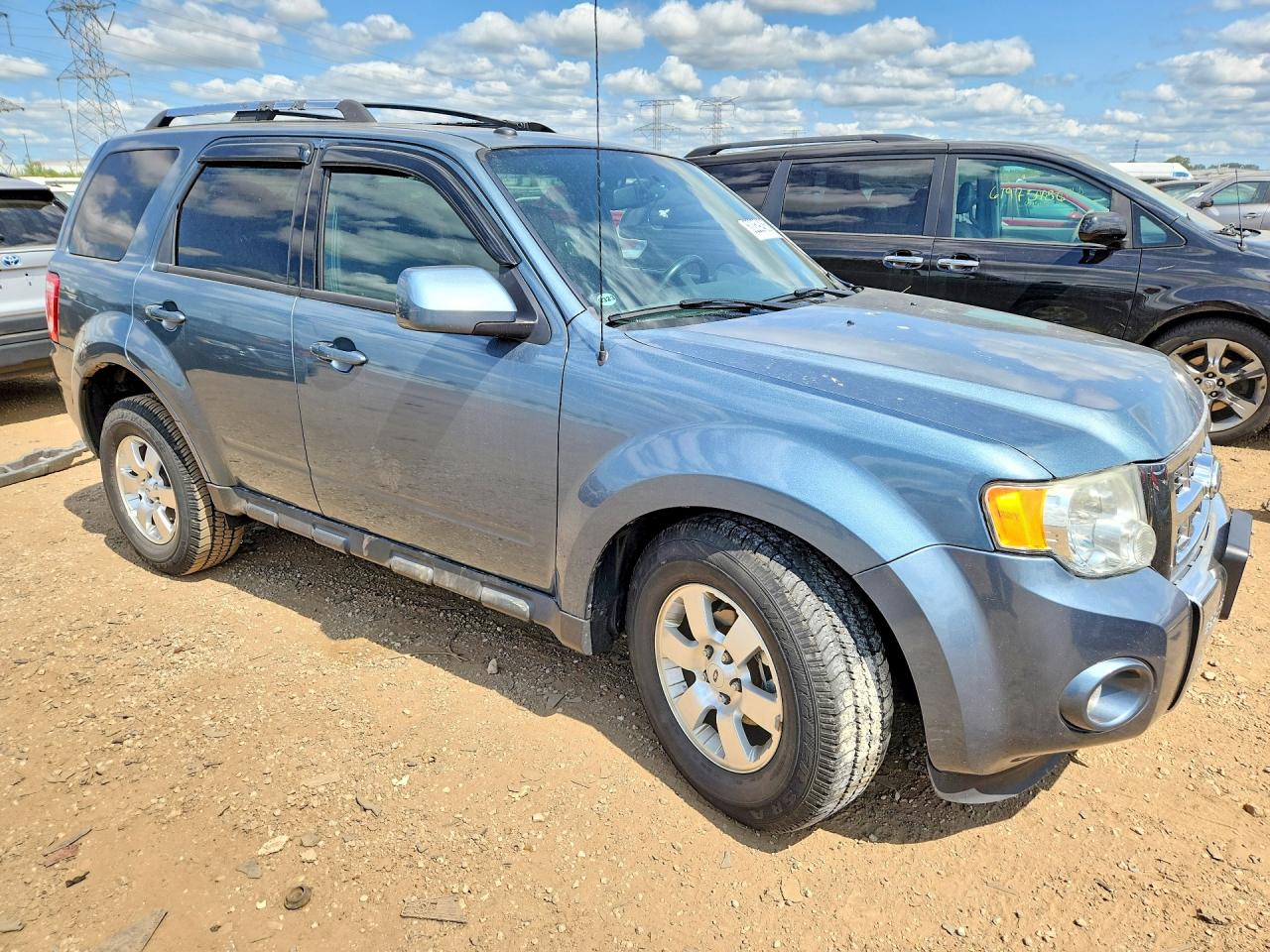 2011 Ford Escape Limited Blue vin: 1FMCU9EG6BKB51603