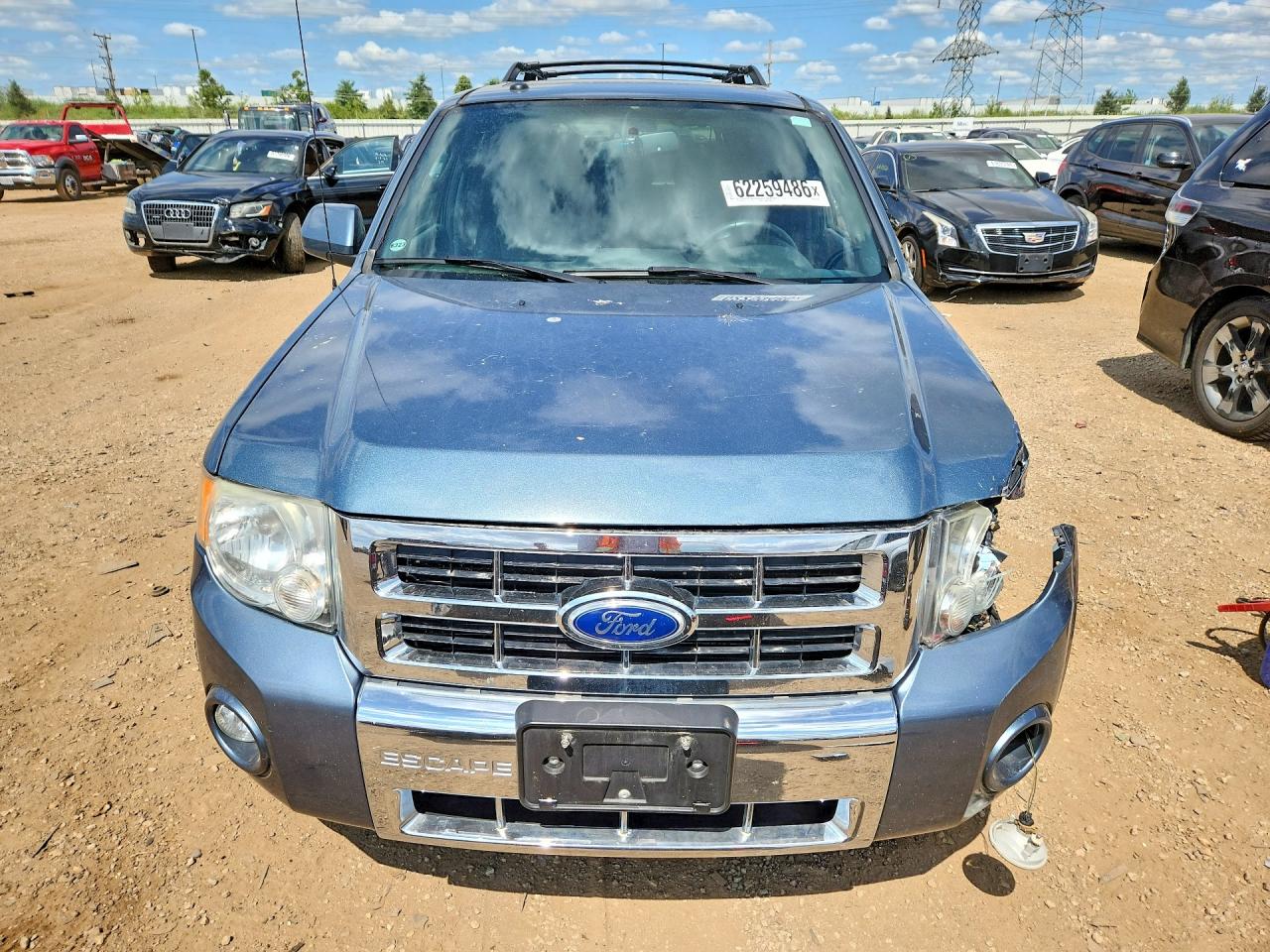2011 Ford Escape Limited Blue vin: 1FMCU9EG6BKB51603