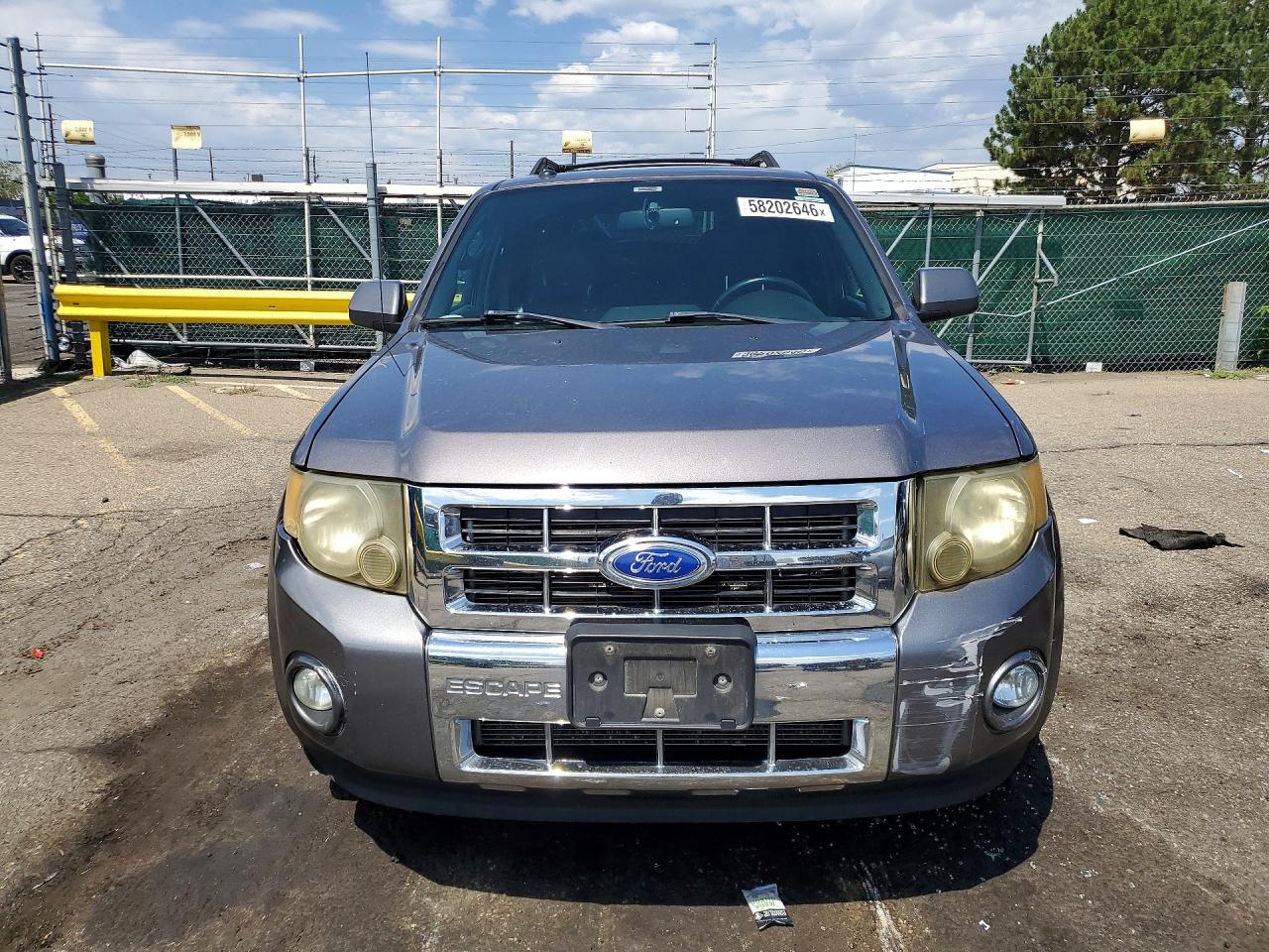 2011 Ford Escape Limited Gray vin: 1FMCU9EG6BKC09452