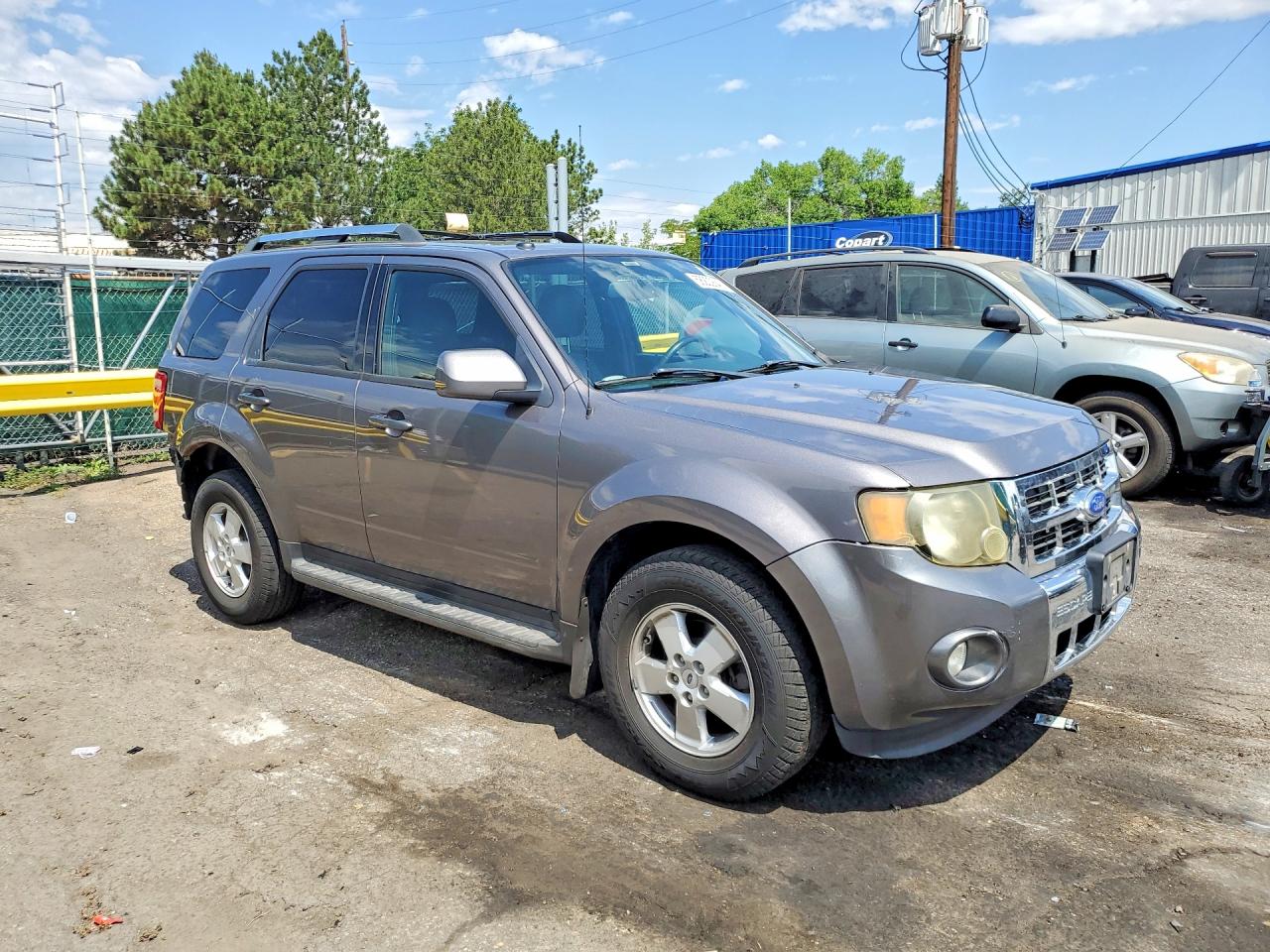 2011 Ford Escape Limited Gray vin: 1FMCU9EG6BKC09452
