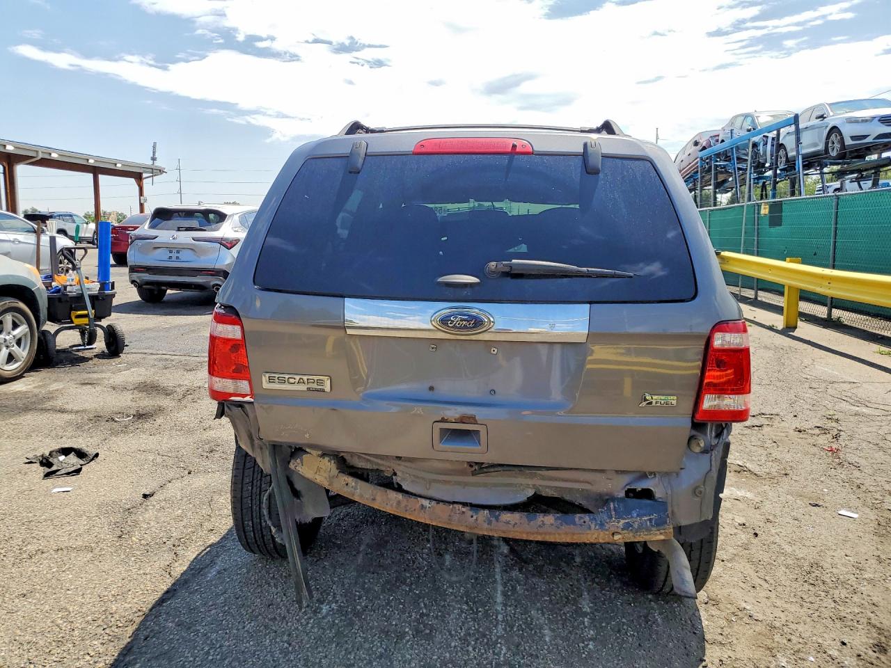 2011 Ford Escape Limited Gray vin: 1FMCU9EG6BKC09452