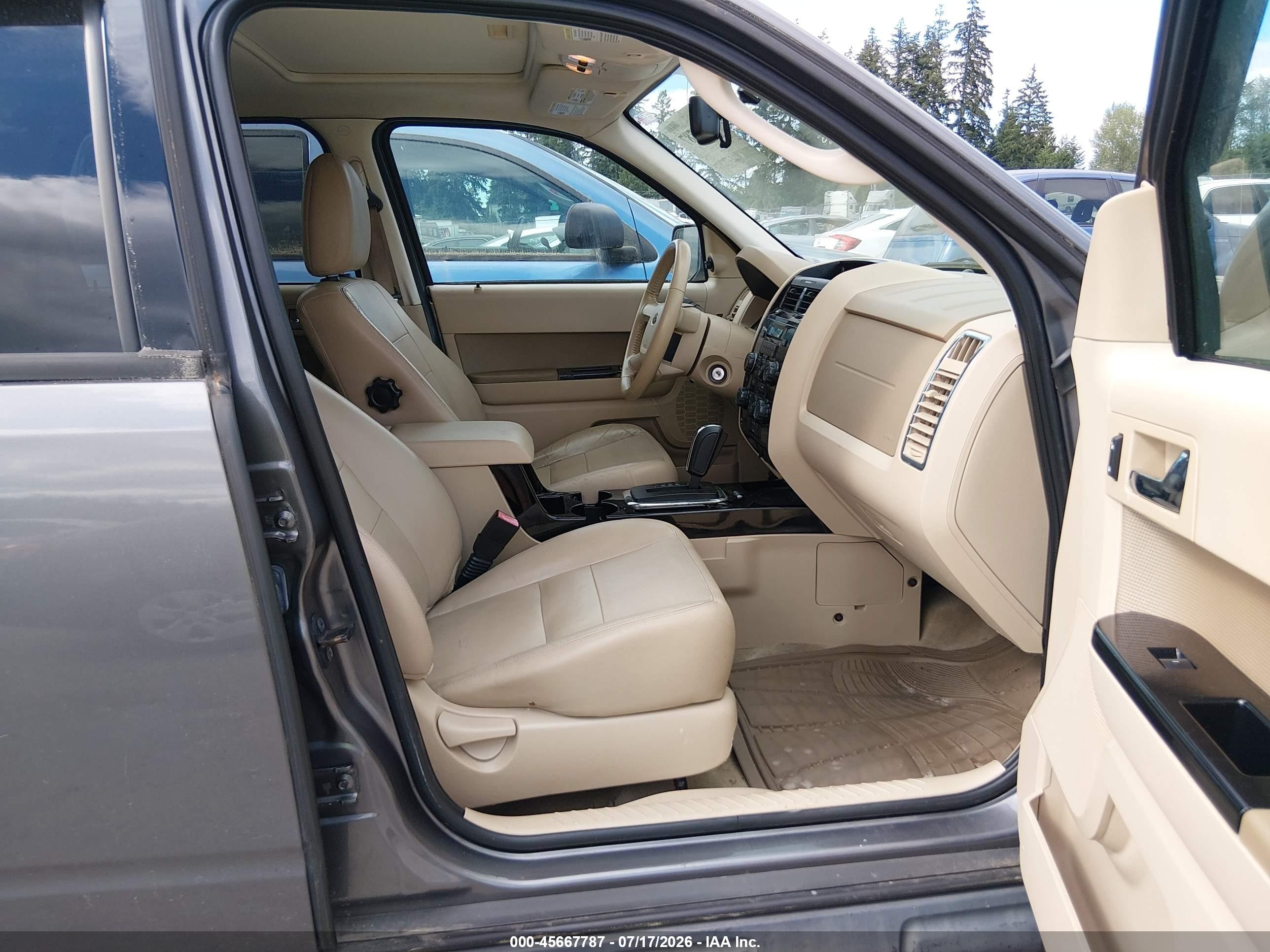 2012 Ford Escape Limited Gray vin: 1FMCU9EG6CKA24366