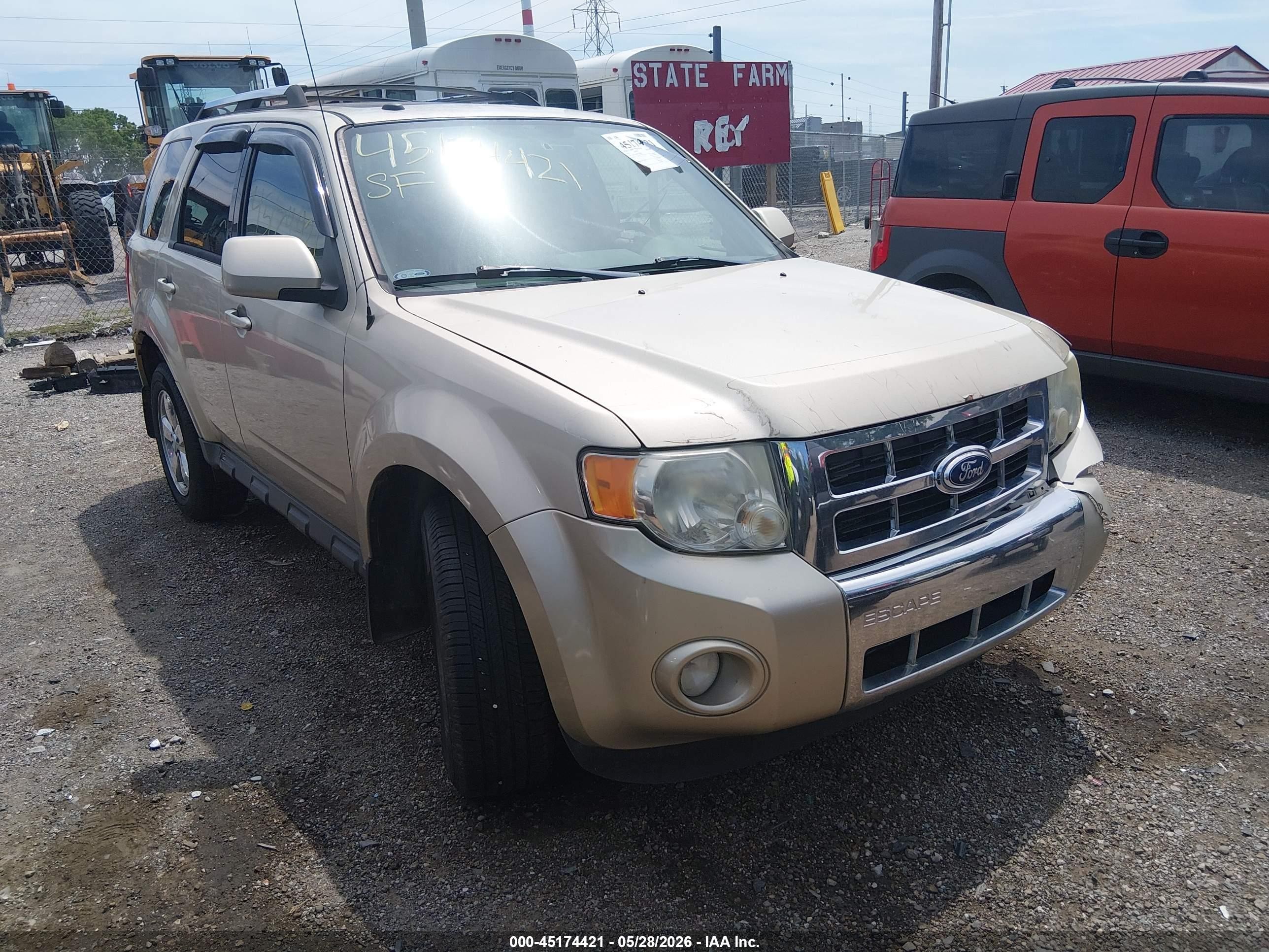 2012 Ford Escape Limited Gold vin: 1FMCU9EG6CKA60526