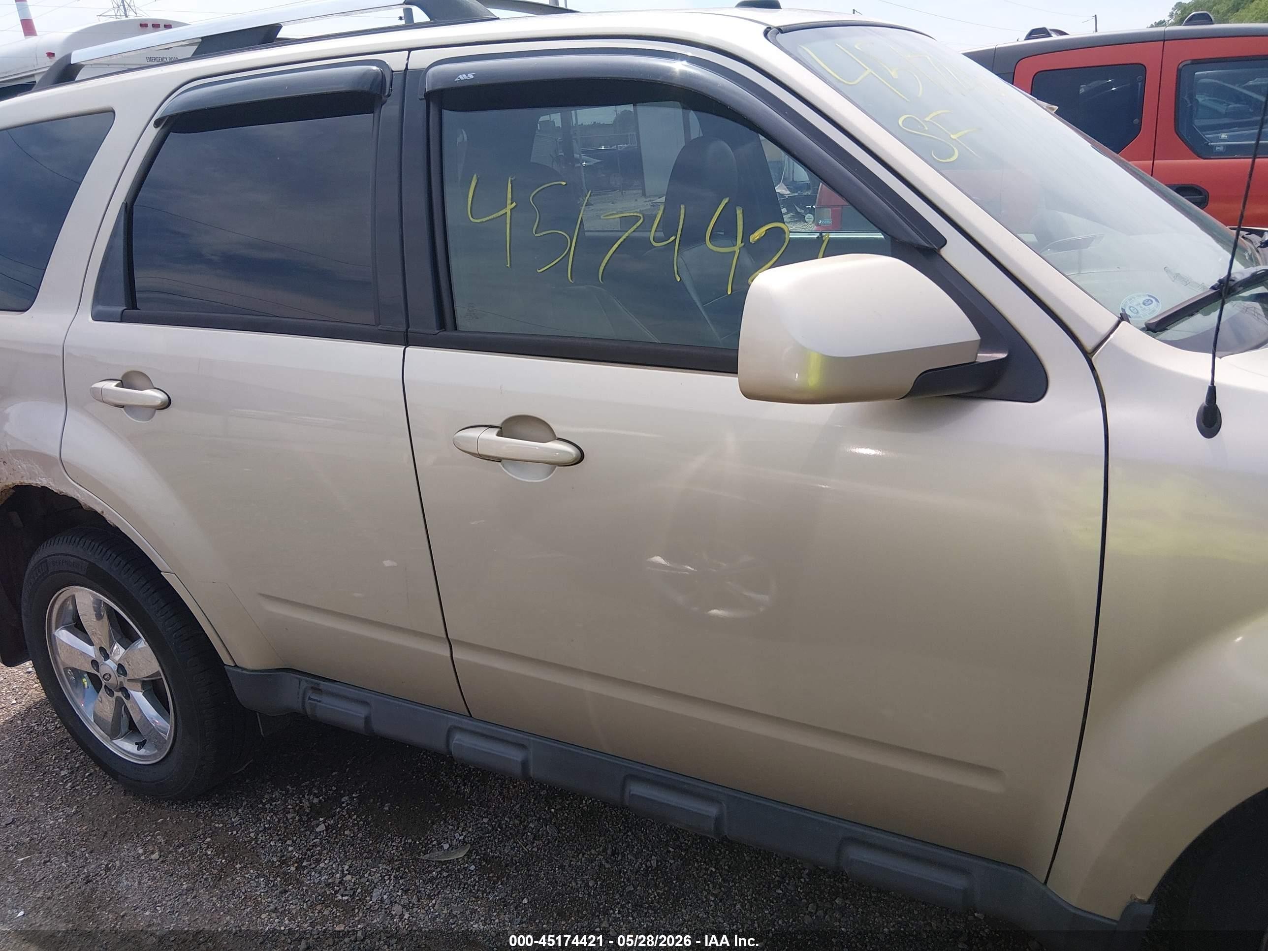 2012 Ford Escape Limited Gold vin: 1FMCU9EG6CKA60526