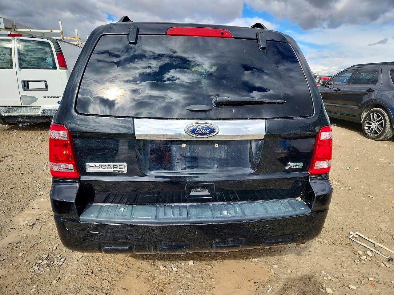 2012 Ford Escape Limited Black vin: 1FMCU9EG6CKB93173