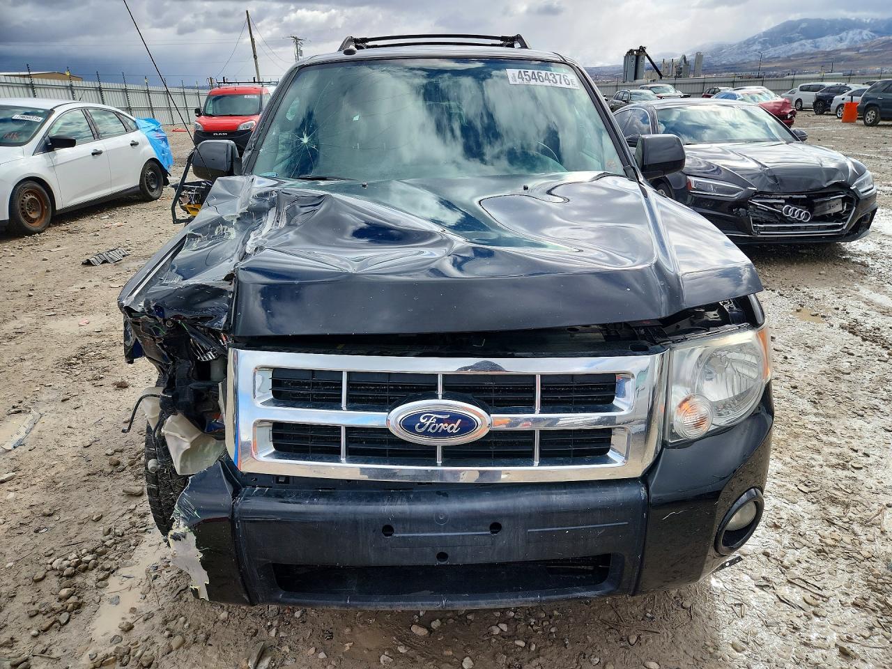 2012 Ford Escape Limited Black vin: 1FMCU9EG6CKB93173