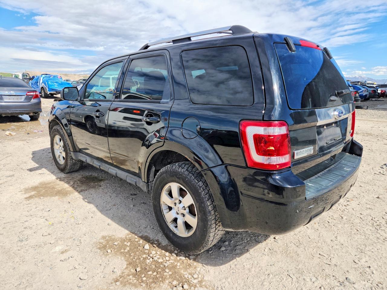 2012 Ford Escape Limited Black vin: 1FMCU9EG6CKB93173