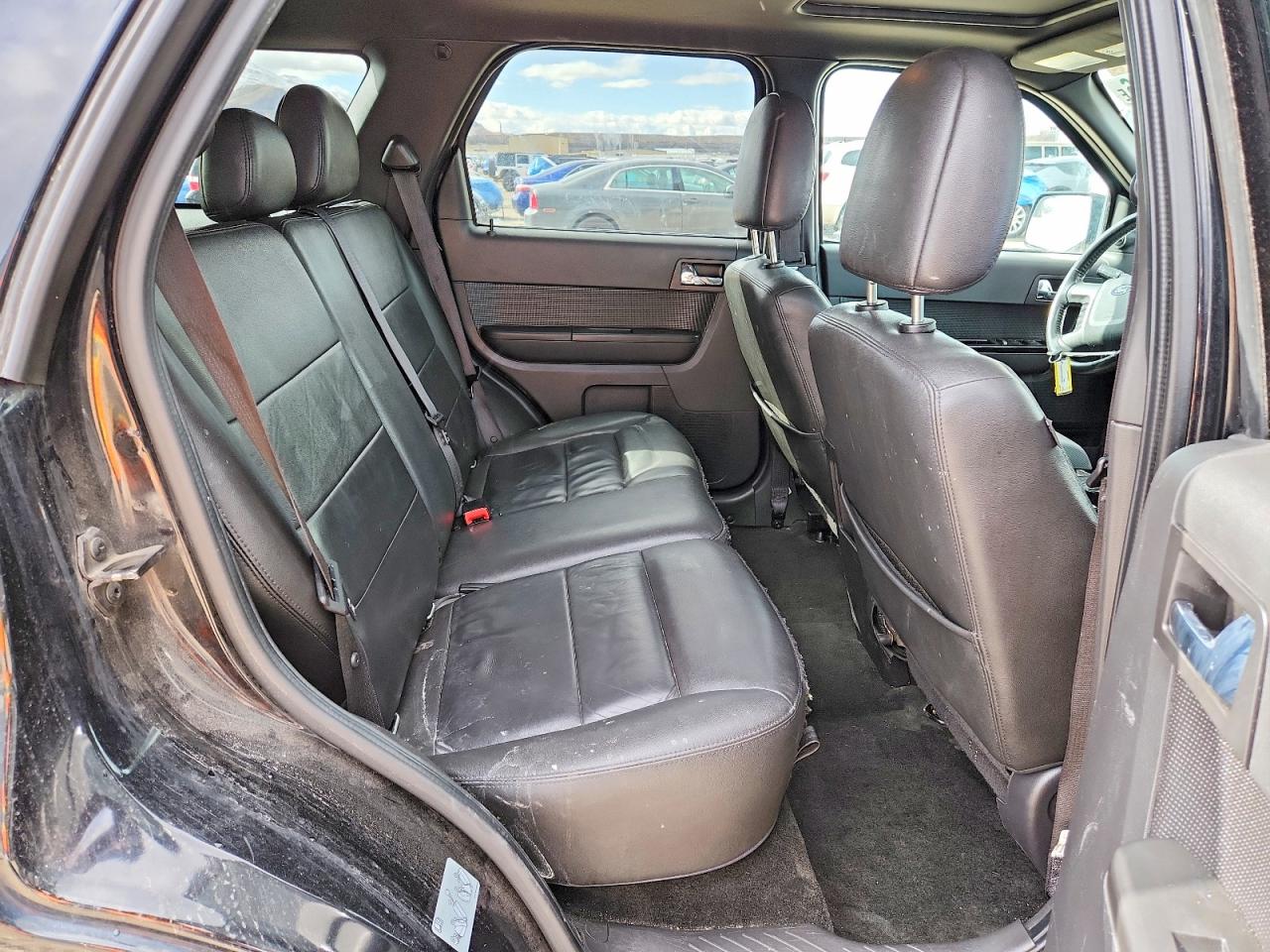 2012 Ford Escape Limited Black vin: 1FMCU9EG6CKB93173