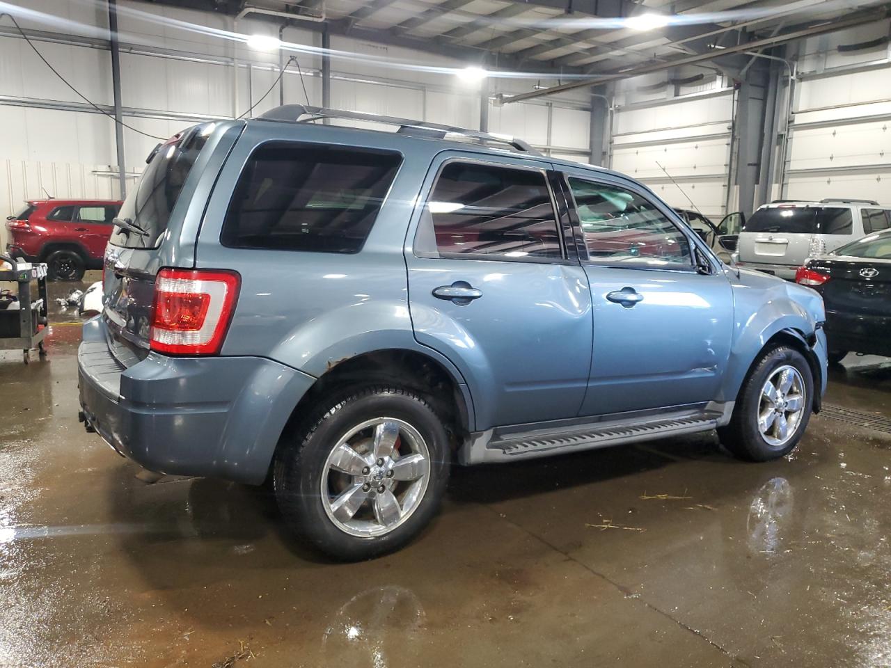 2012 Ford Escape Limited Blue vin: 1FMCU9EG6CKC44476