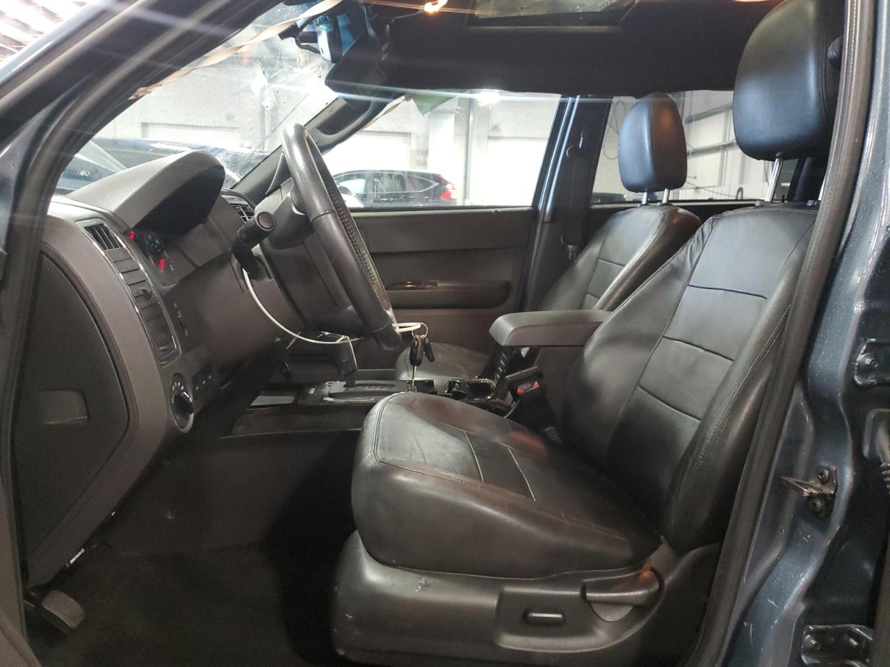 2012 Ford Escape Limited Blue vin: 1FMCU9EG6CKC44476
