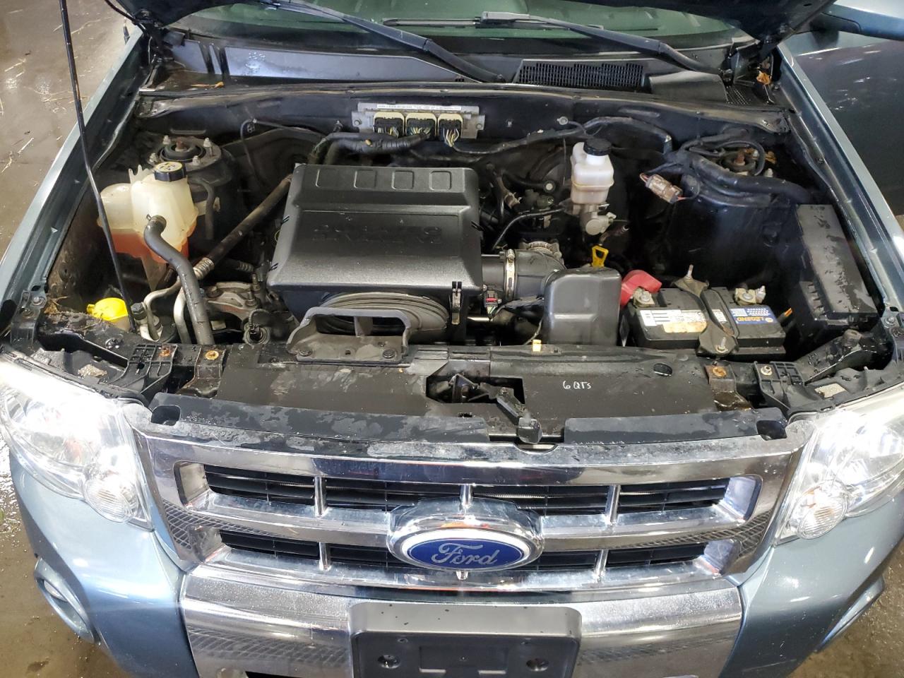 2012 Ford Escape Limited Blue vin: 1FMCU9EG6CKC44476