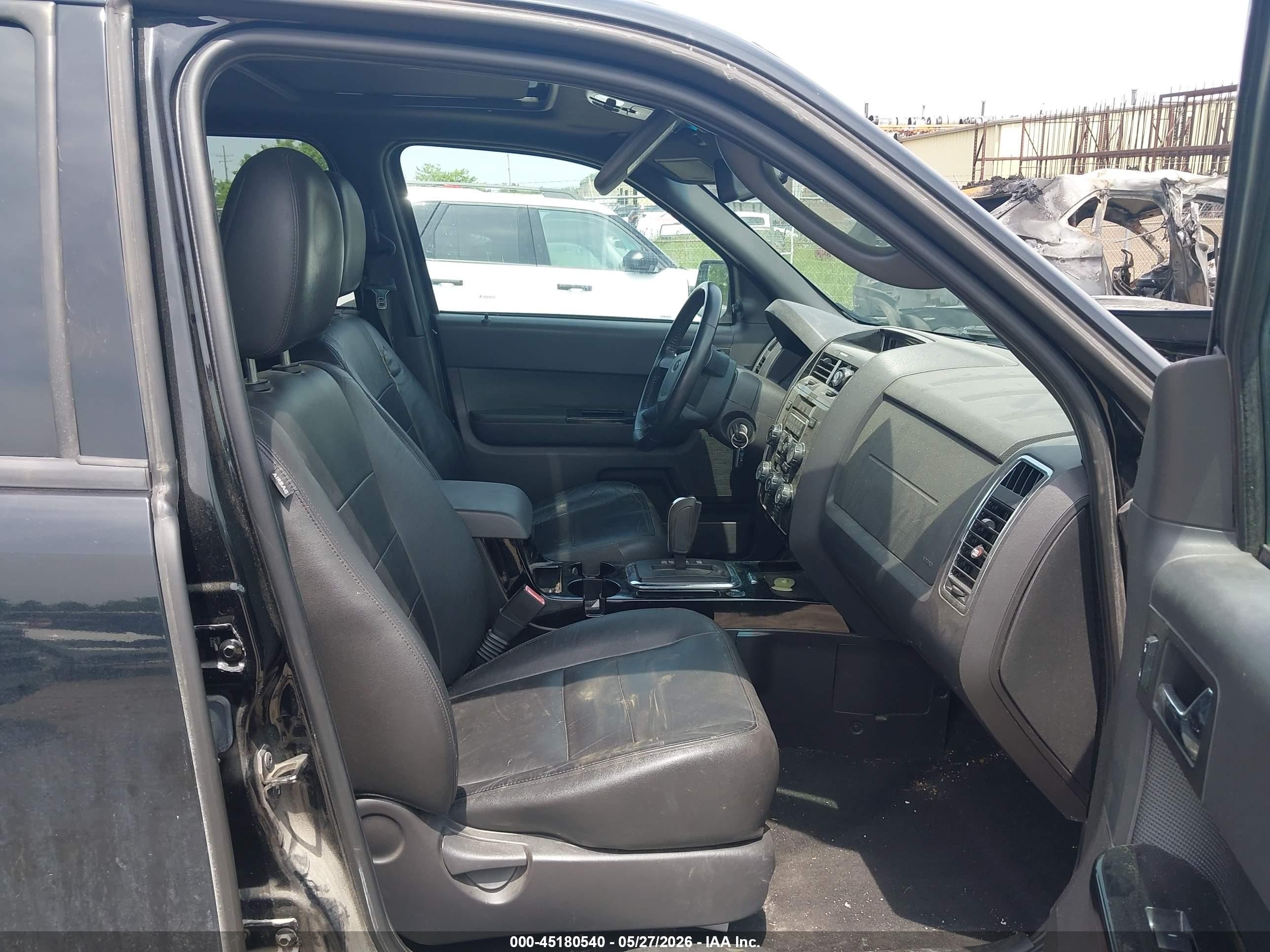 2010 Ford Escape Limited Black vin: 1FMCU9EG7AKA68437