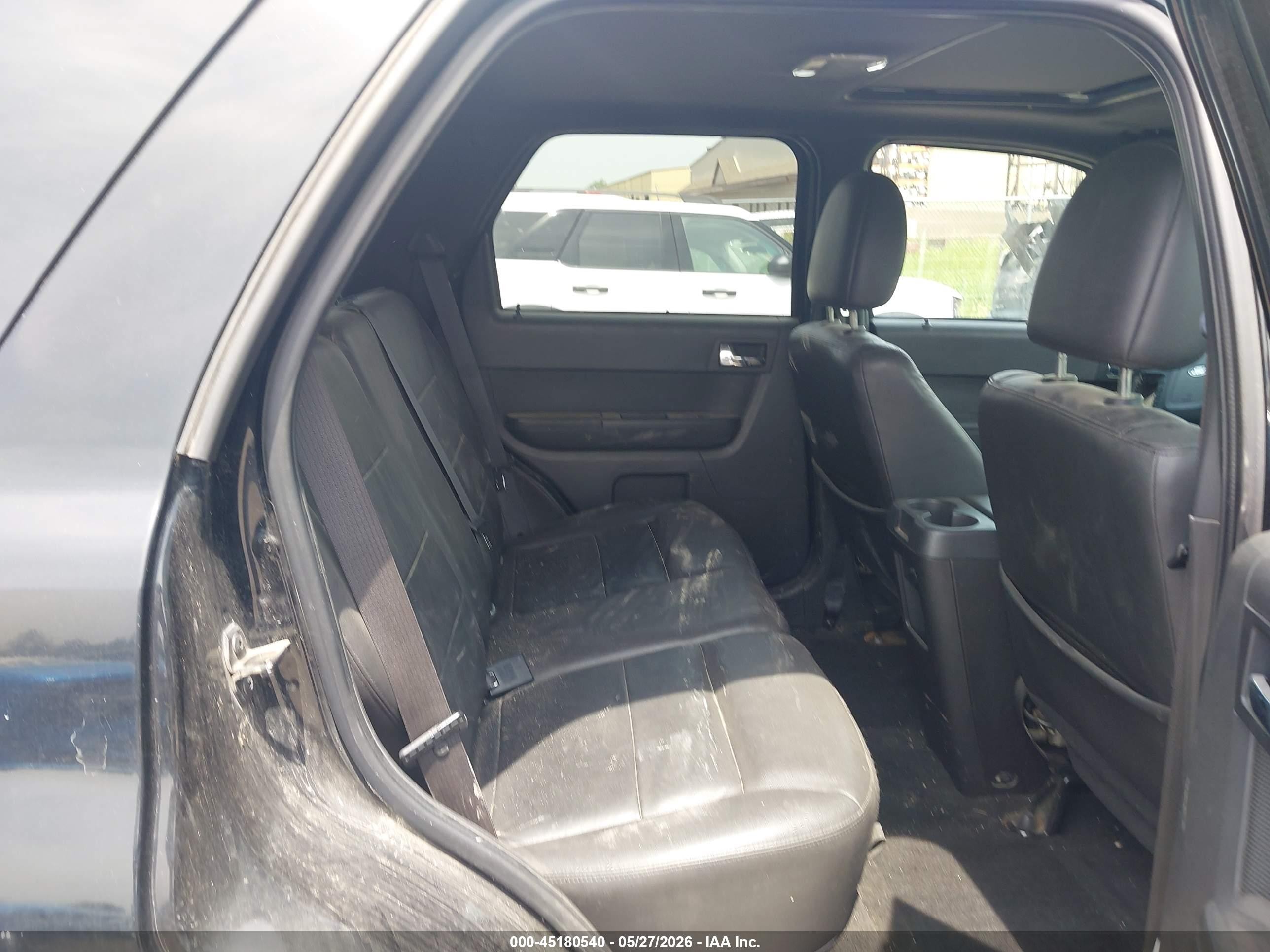 2010 Ford Escape Limited Black vin: 1FMCU9EG7AKA68437