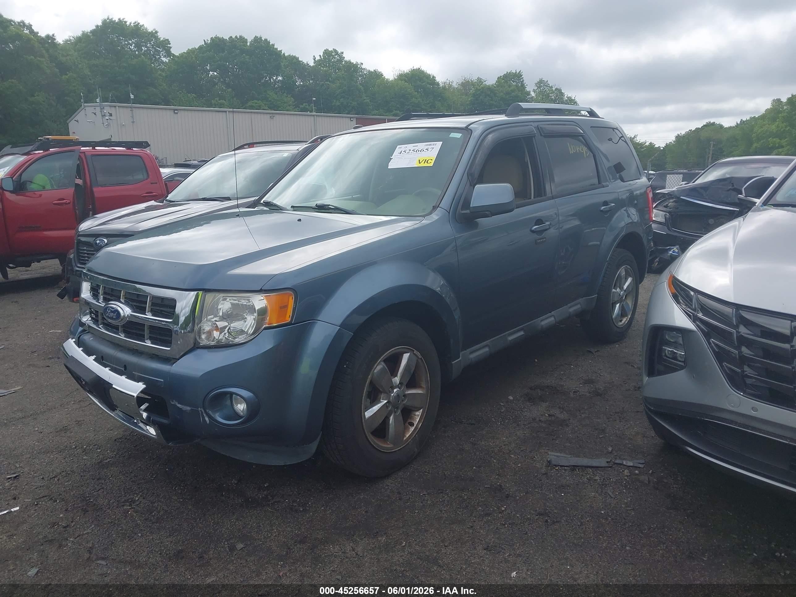2010 Ford Escape Limited Blue vin: 1FMCU9EG7AKA73153