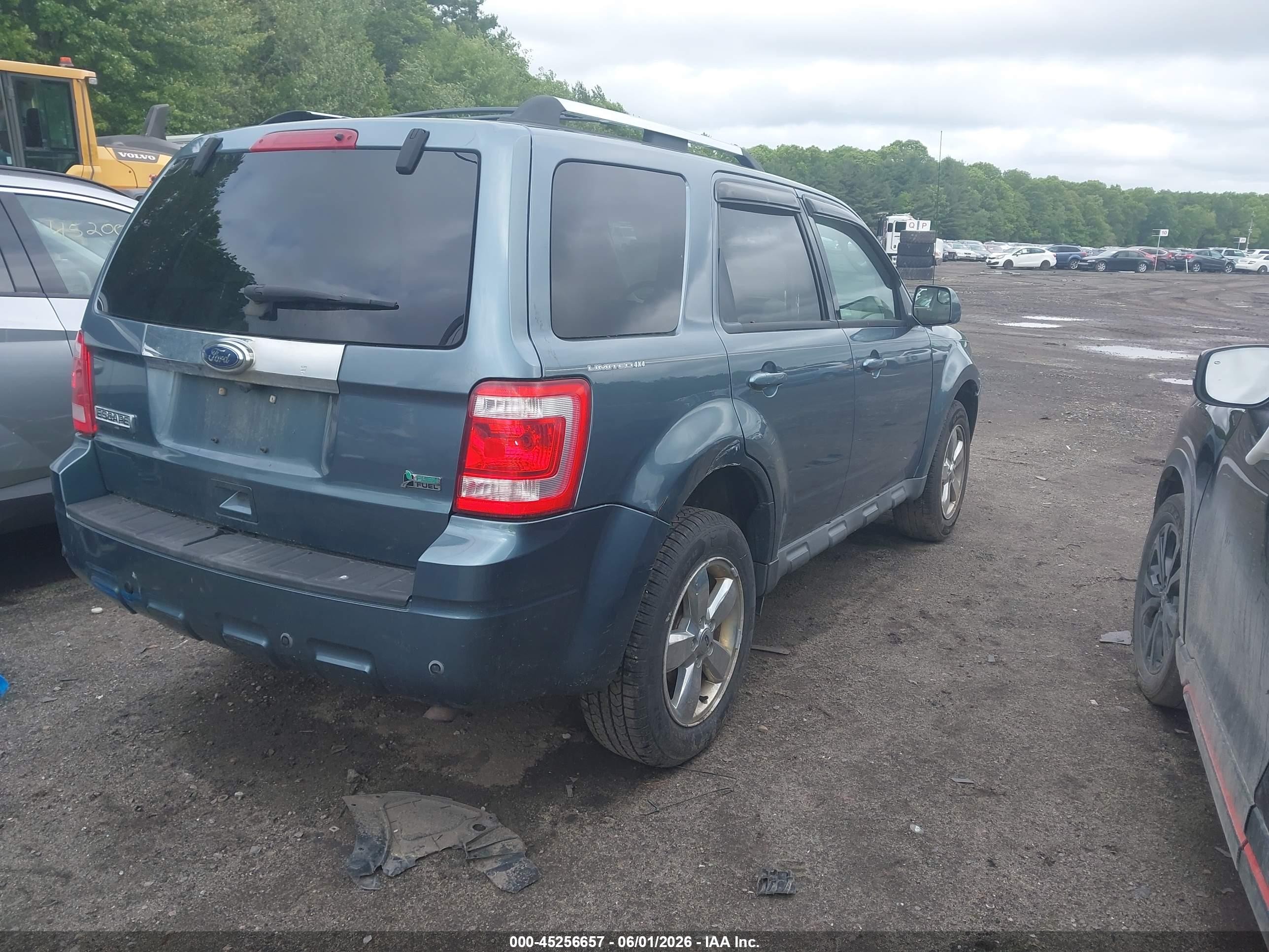2010 Ford Escape Limited Blue vin: 1FMCU9EG7AKA73153